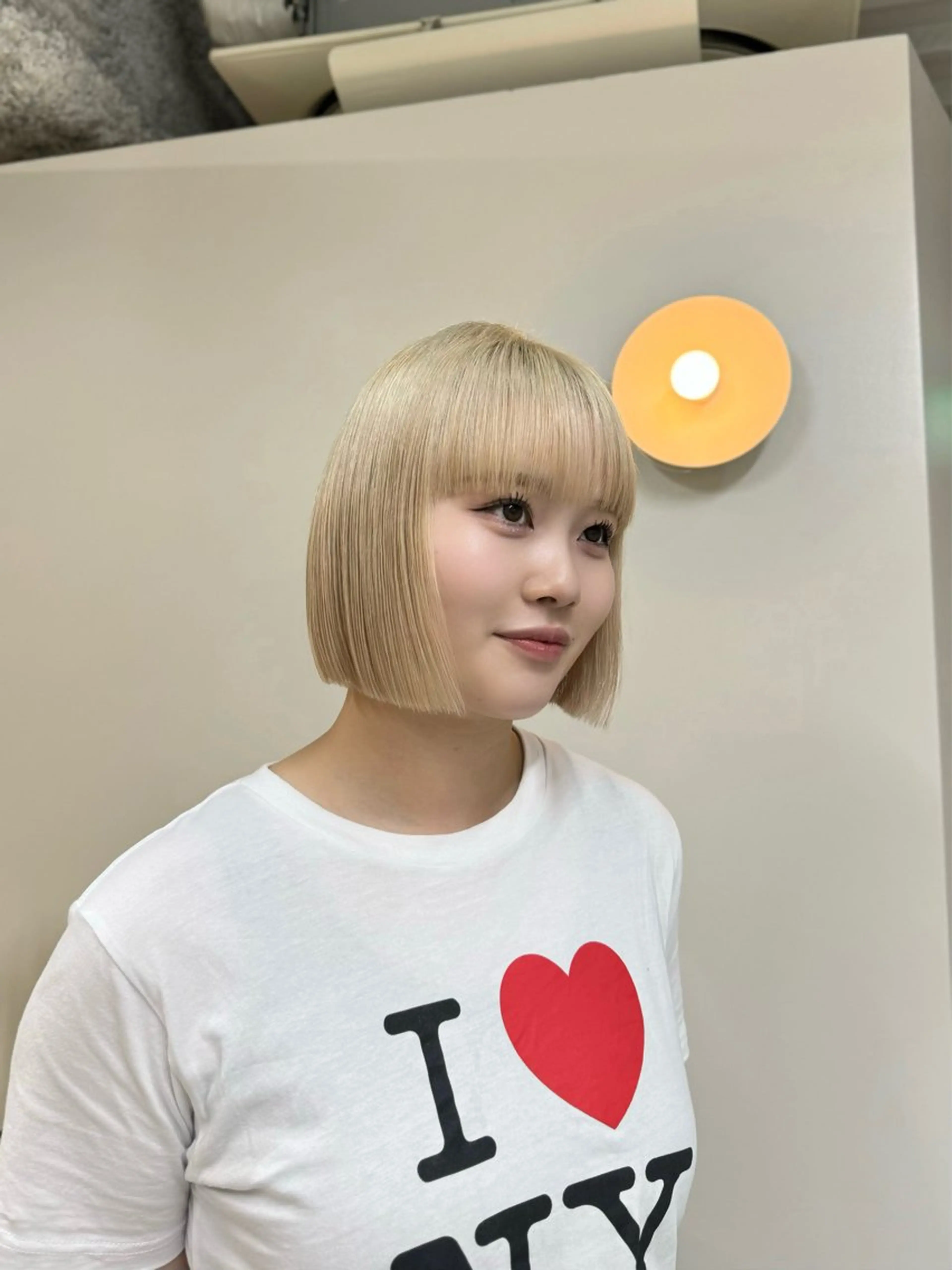 ショート ぱつっとボブ/ショ ート/高田明日美のヘアスタイル