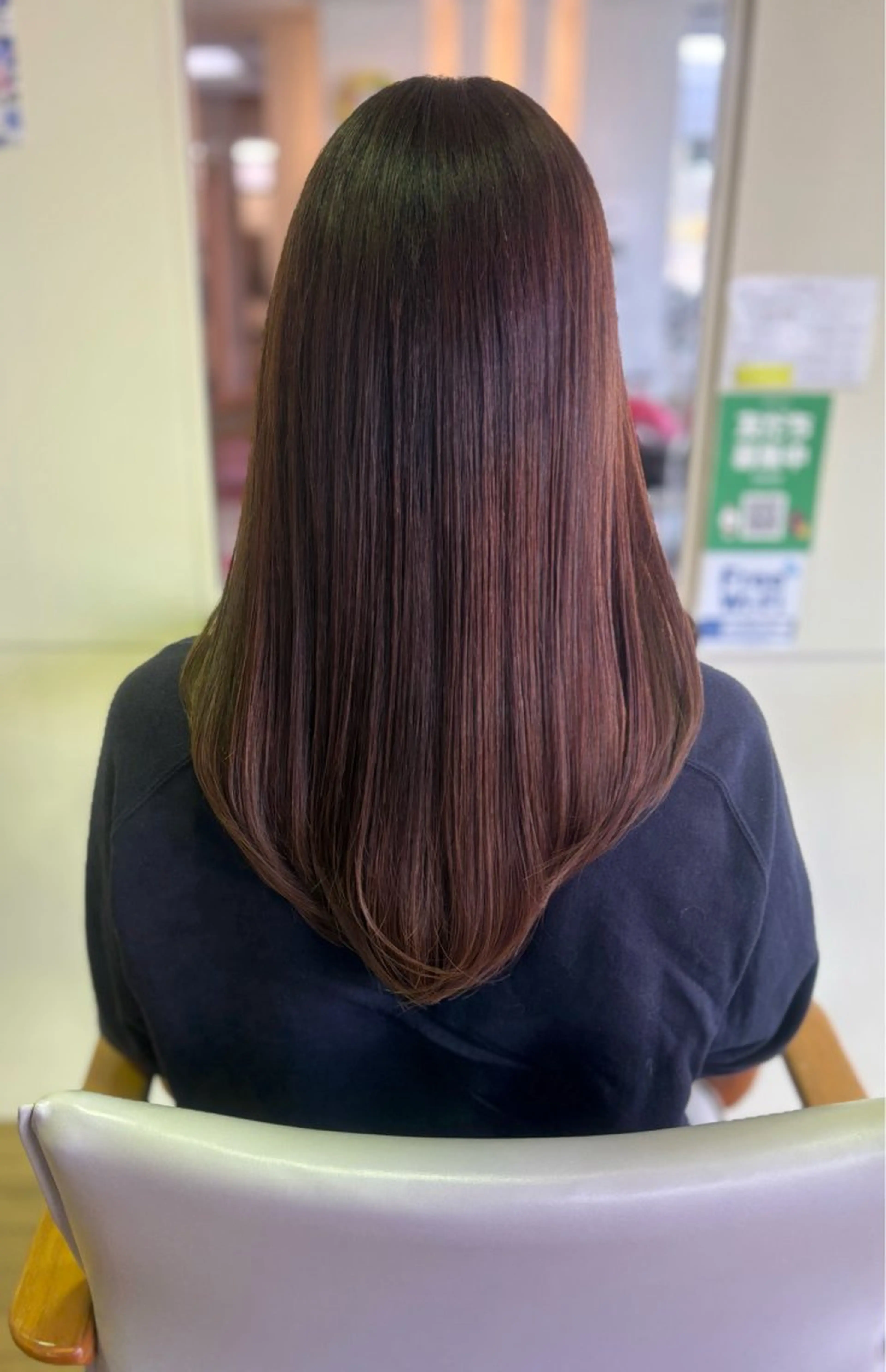 セミロング レイヤーカット カット ヘアカラー スタイリスト Kenのヘアスタイル
