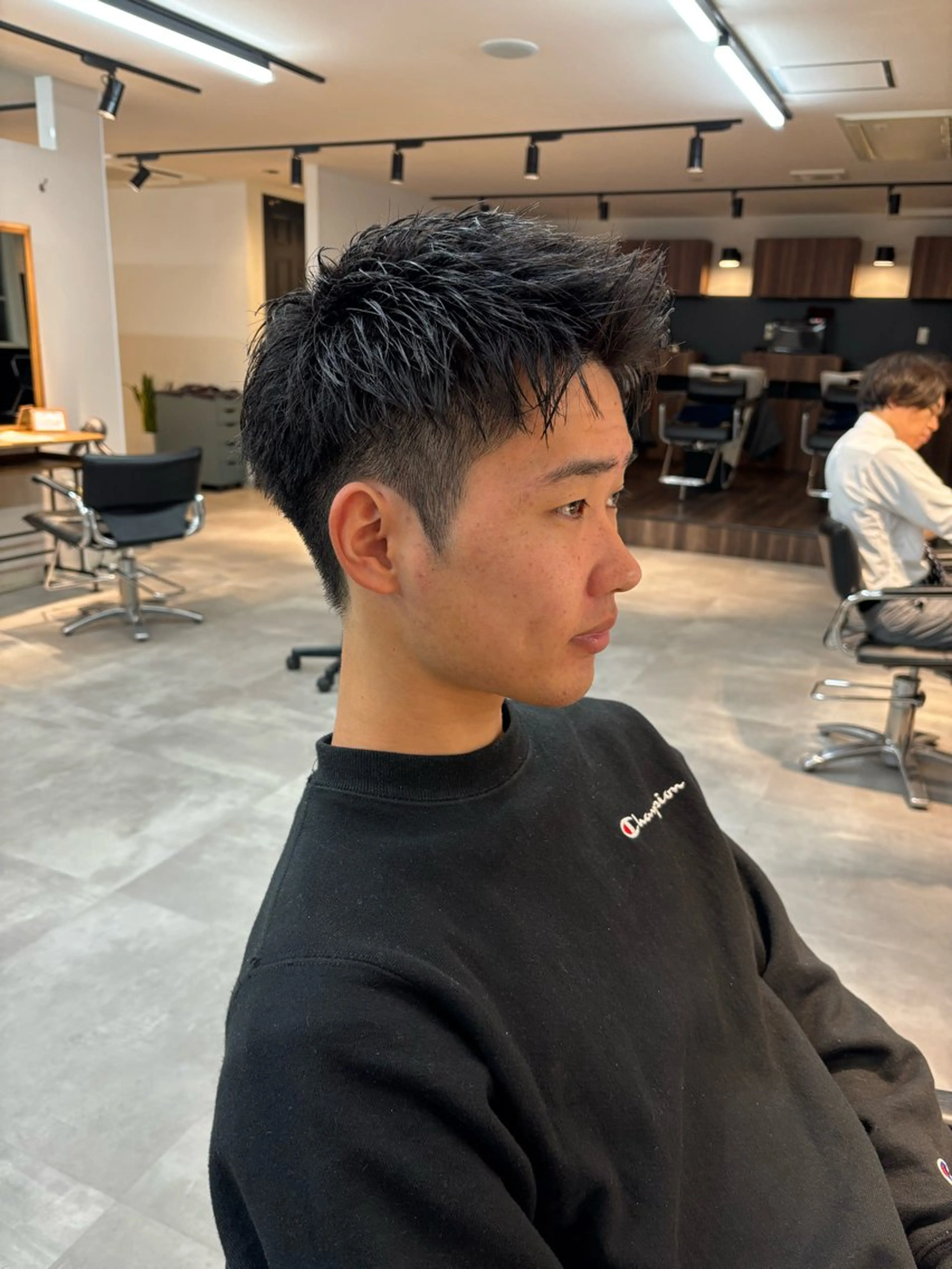 ✂️メンズカット＋眉毛カット✂️【千葉駅/メンズショート/ビジネスヘア/スパイキーショート】の写真