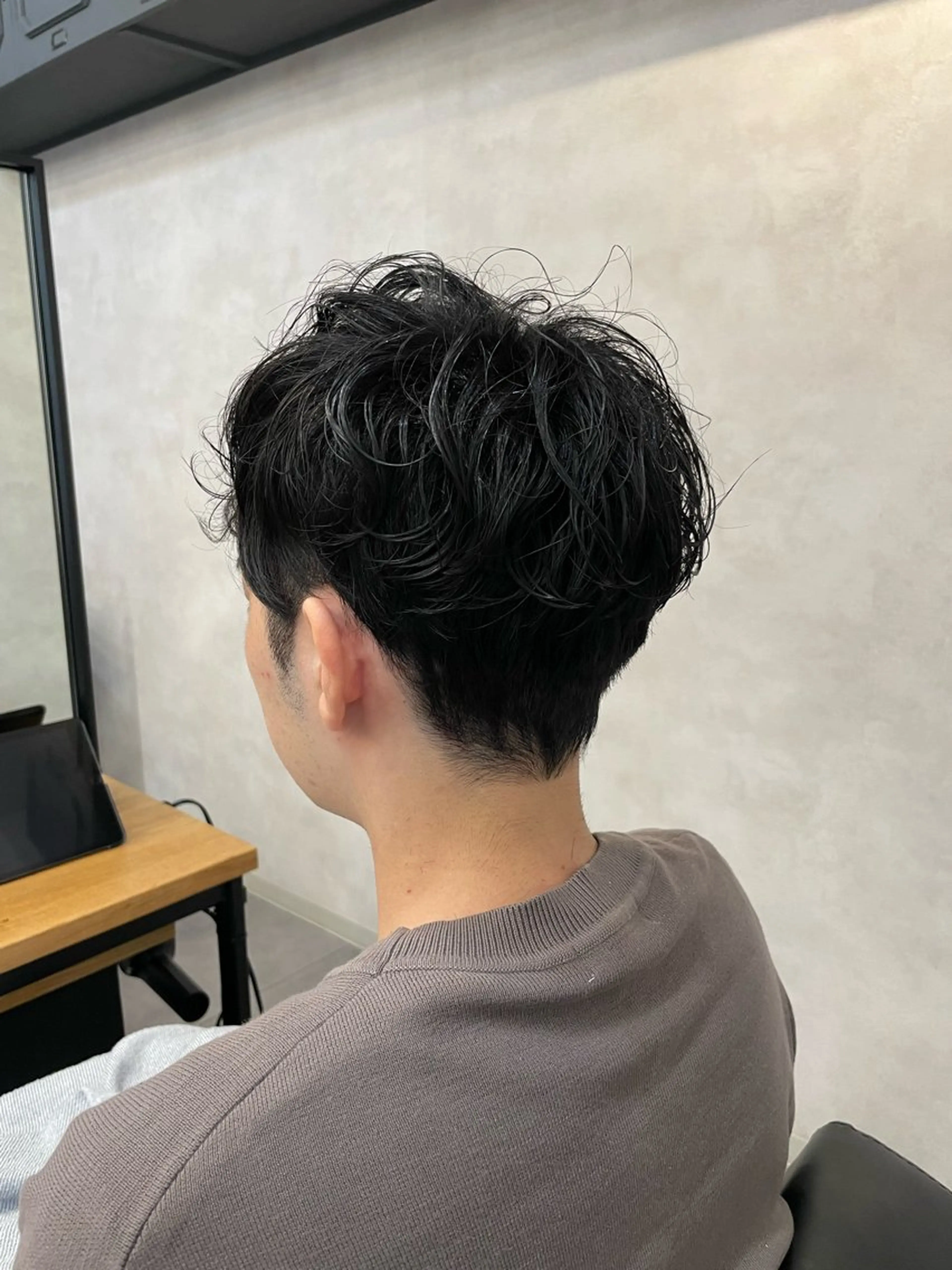 メンズ カット パーマ 今村 南穂のヘアスタイル