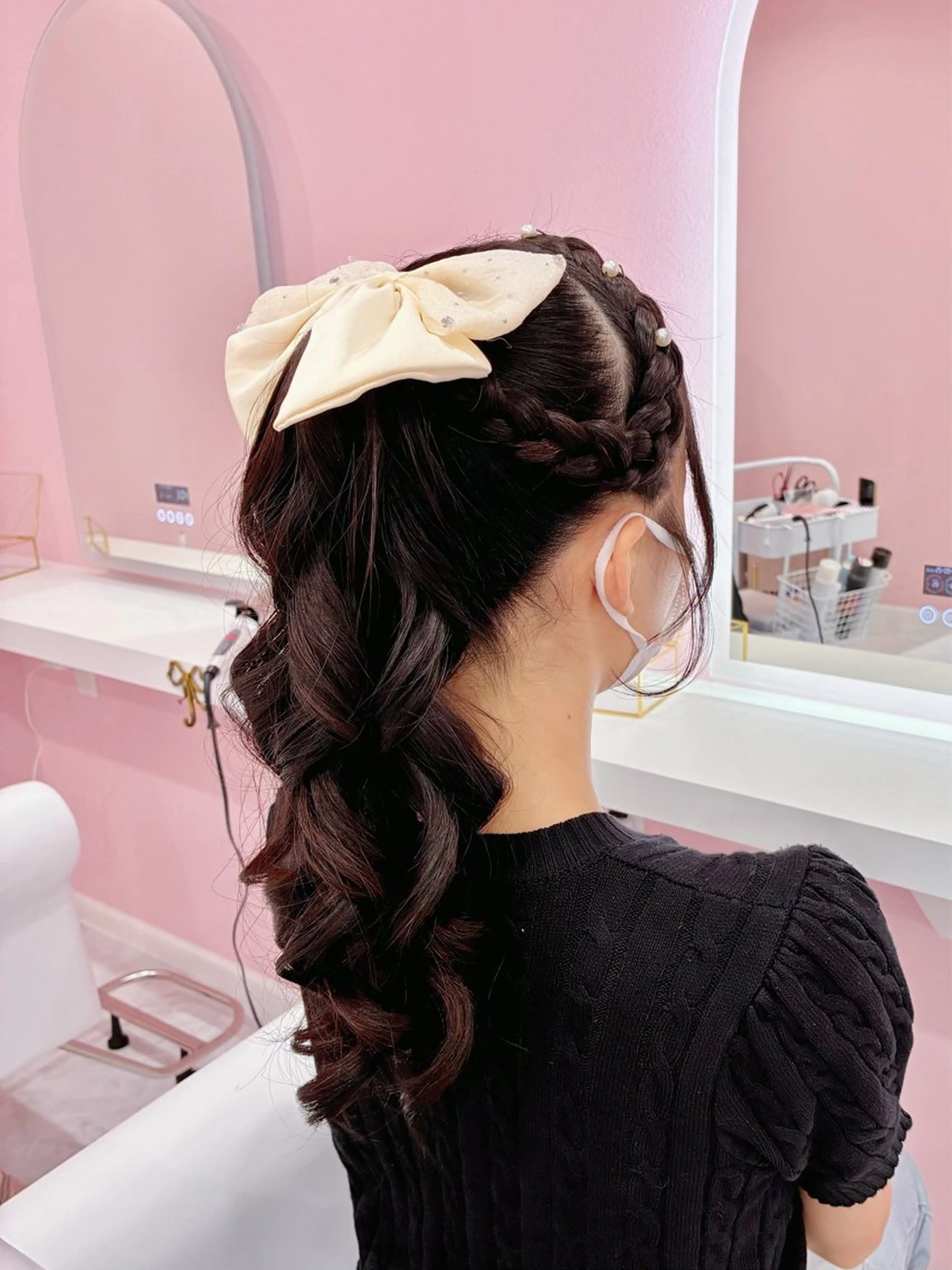 【やり放題プラン】ヘアセットの写真