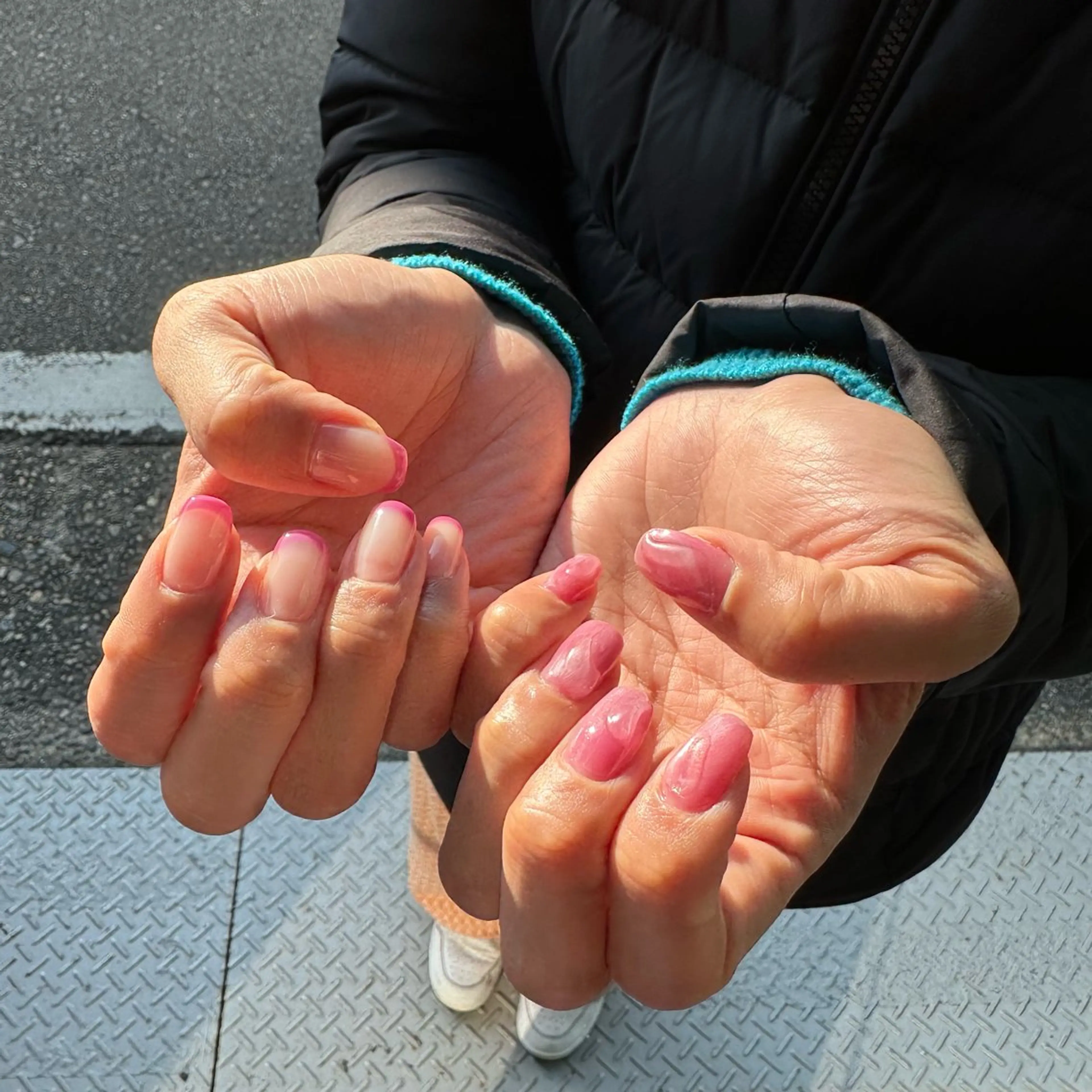 ネイル 持ち込み フットネイル addition スタッフ　Maikoのネイルデザイン