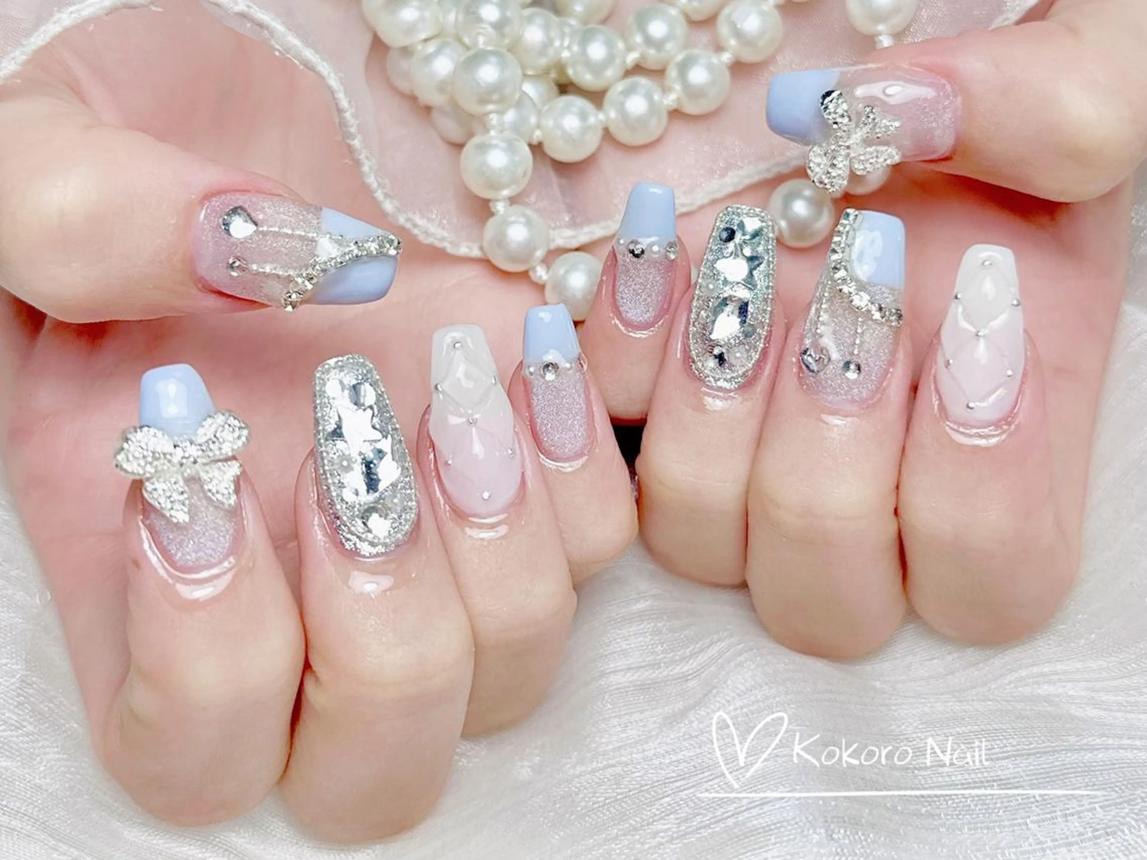 ネイル ハンドネイル ハンドケア 🎀ナナ 🎀のネイルデザイン