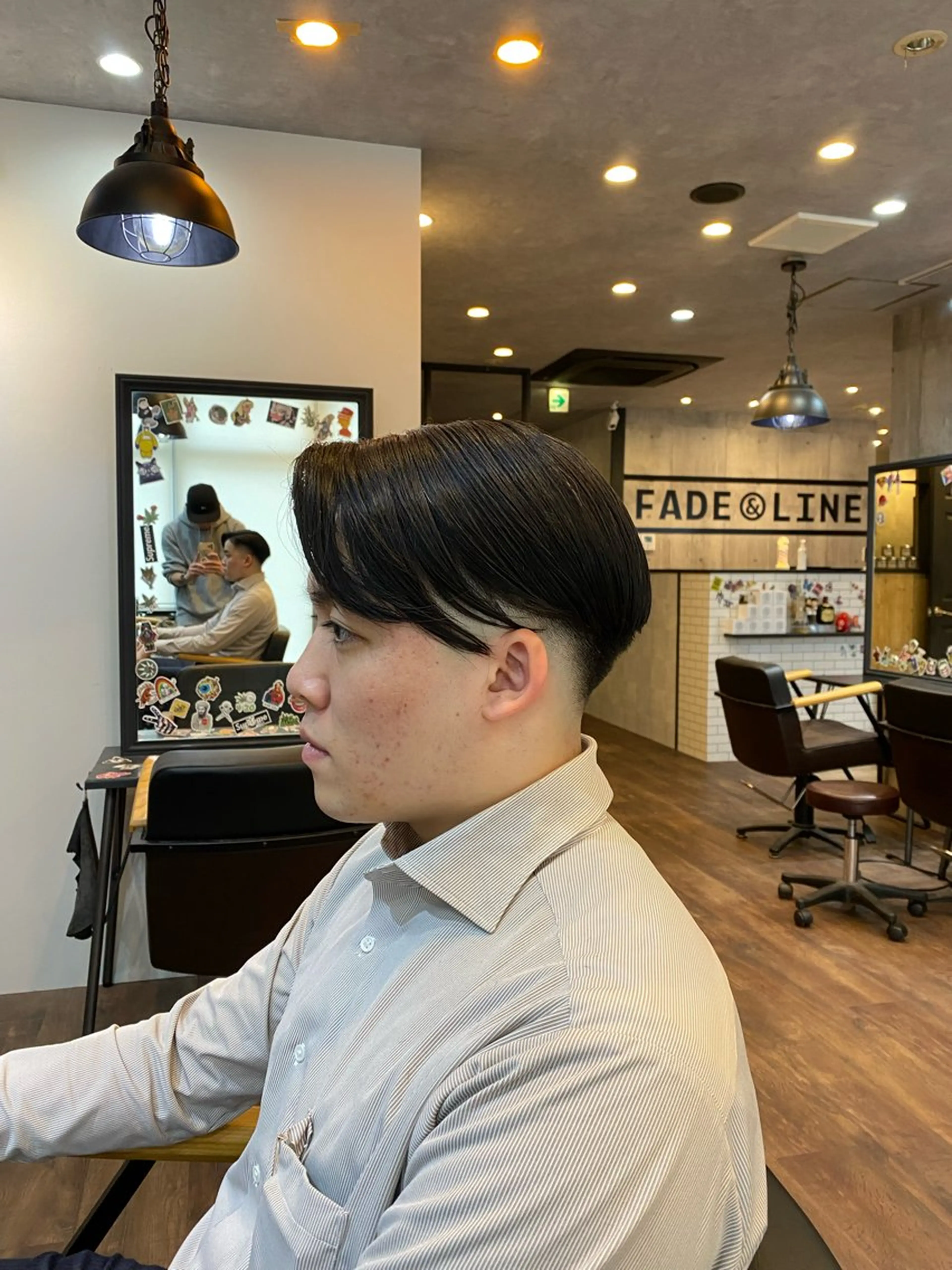 ショート メンズ 居原 凜太郎のヘアスタイル