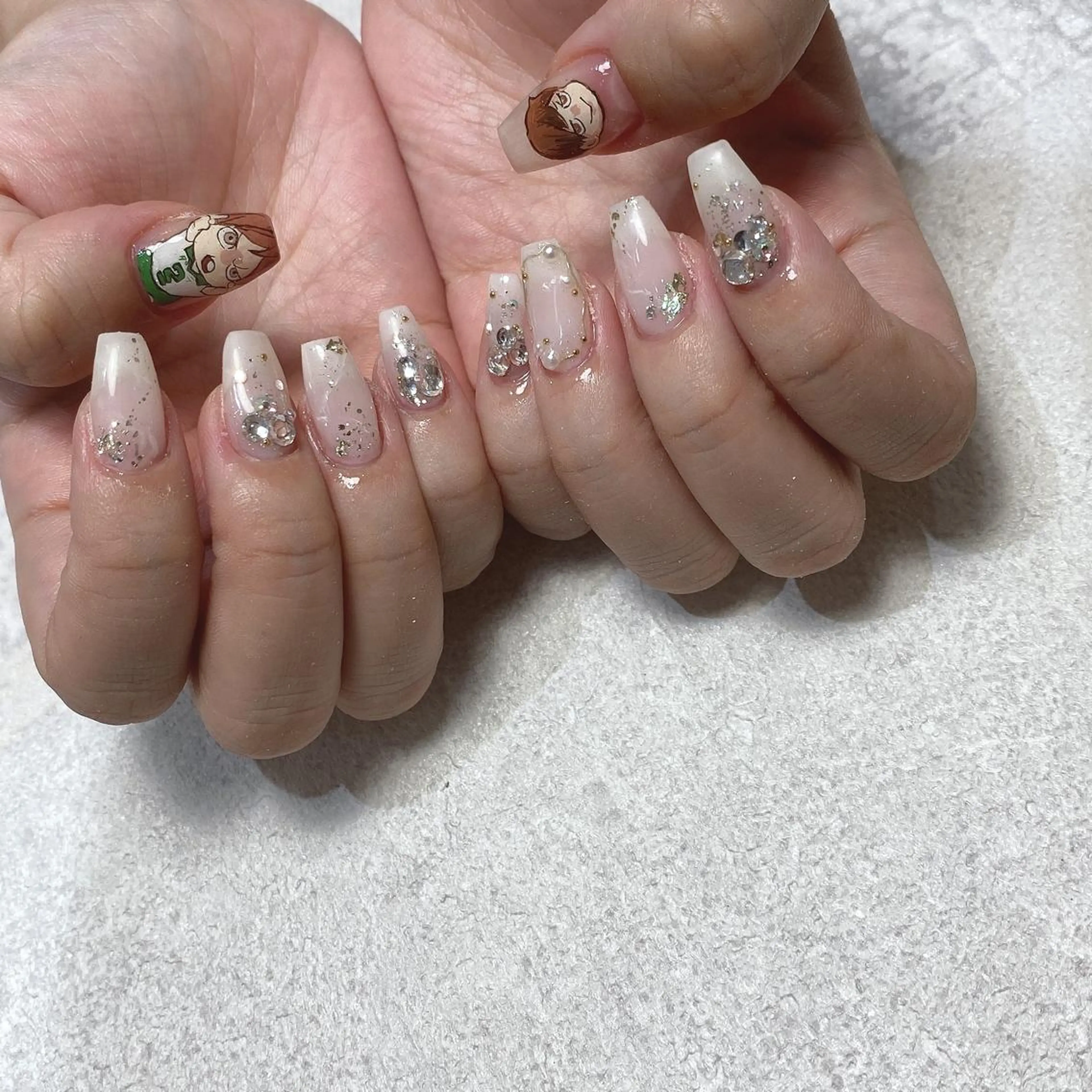 ネイル ハンドネイル 菅 恵奈のネイルデザイン
