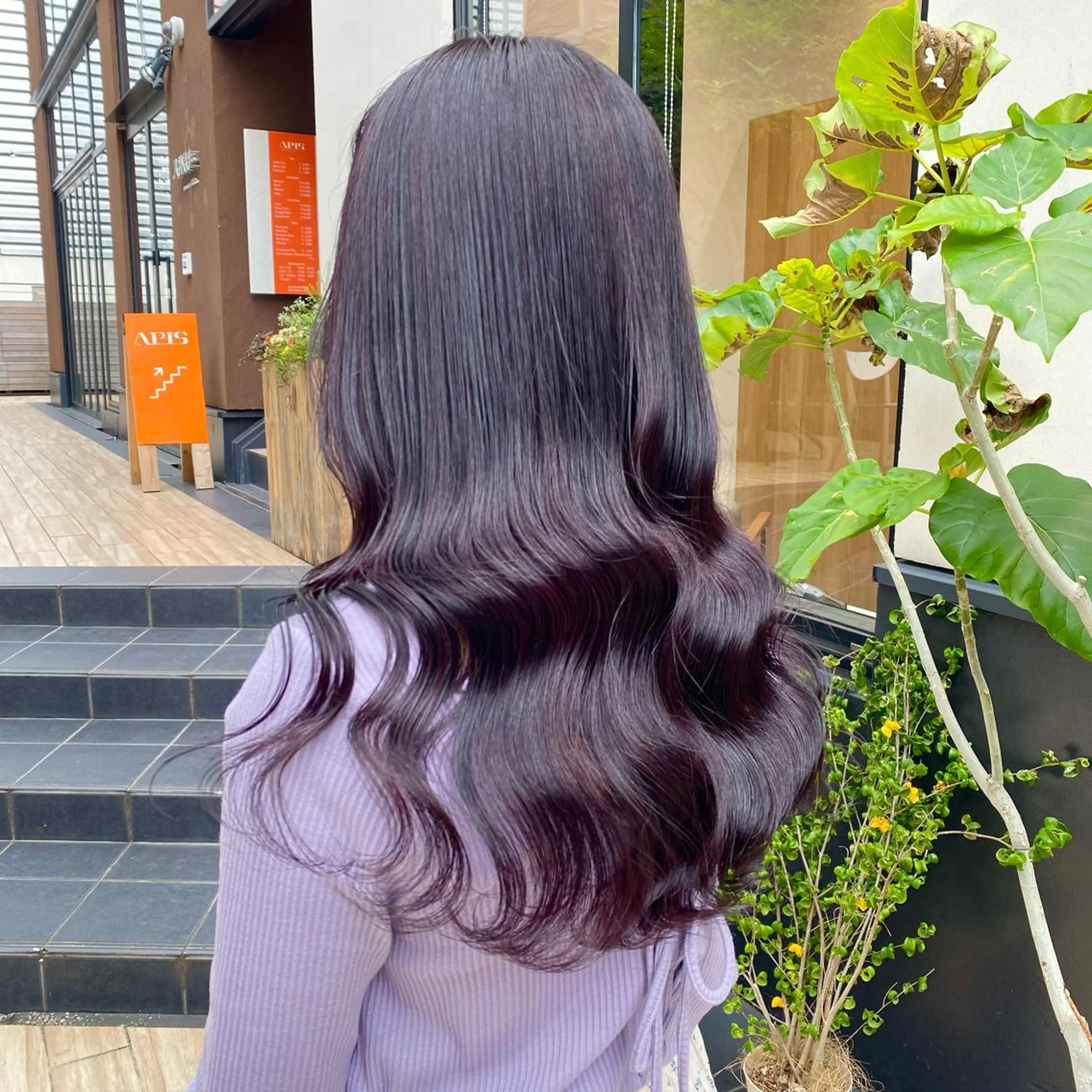ロング カラー ヘアアレンジ ヘアカラー トリートメント ヘッドスパ ヘアセット GO TODAY SHAiRE SALON  原宿verno店所属・完全💗マンツーマン marinのヘアスタイル