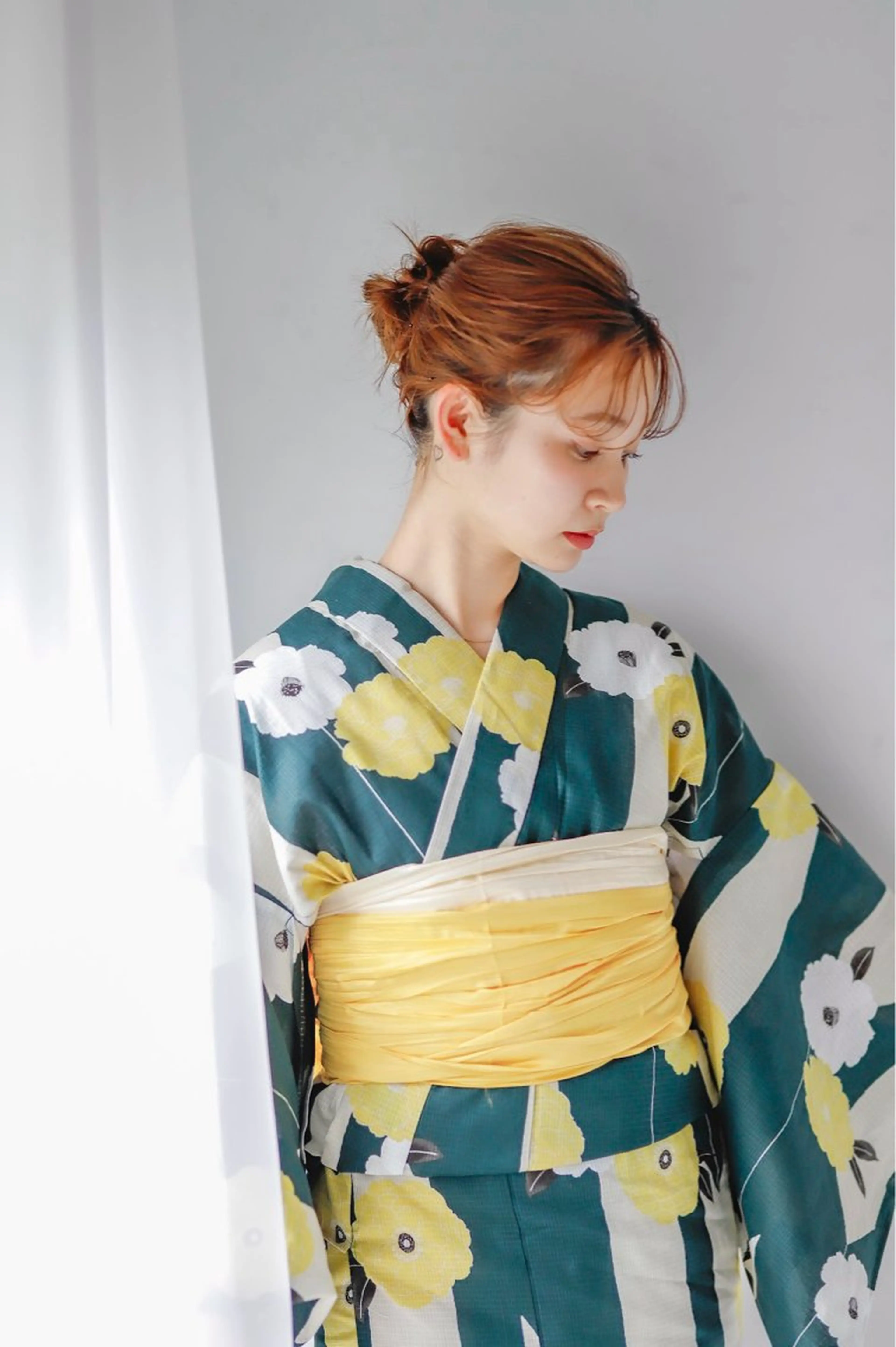ヘアアレンジ ボブ 浴衣 着付け 韓国/ヘアアレンジ/ 髪質改善/夏美のヘアスタイル