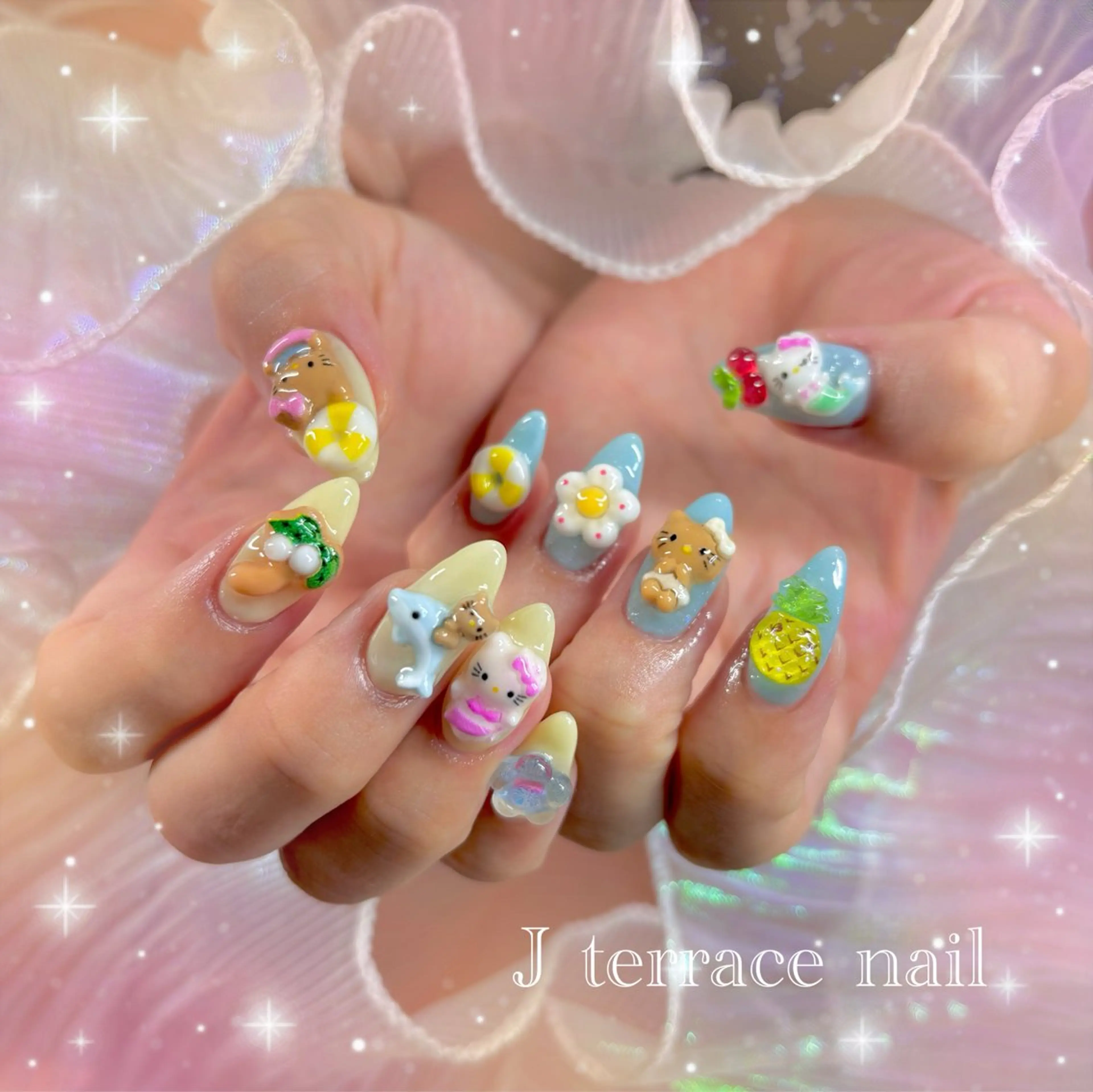 ネイル ジェルネイル J terrace Nailのネイルデザイン