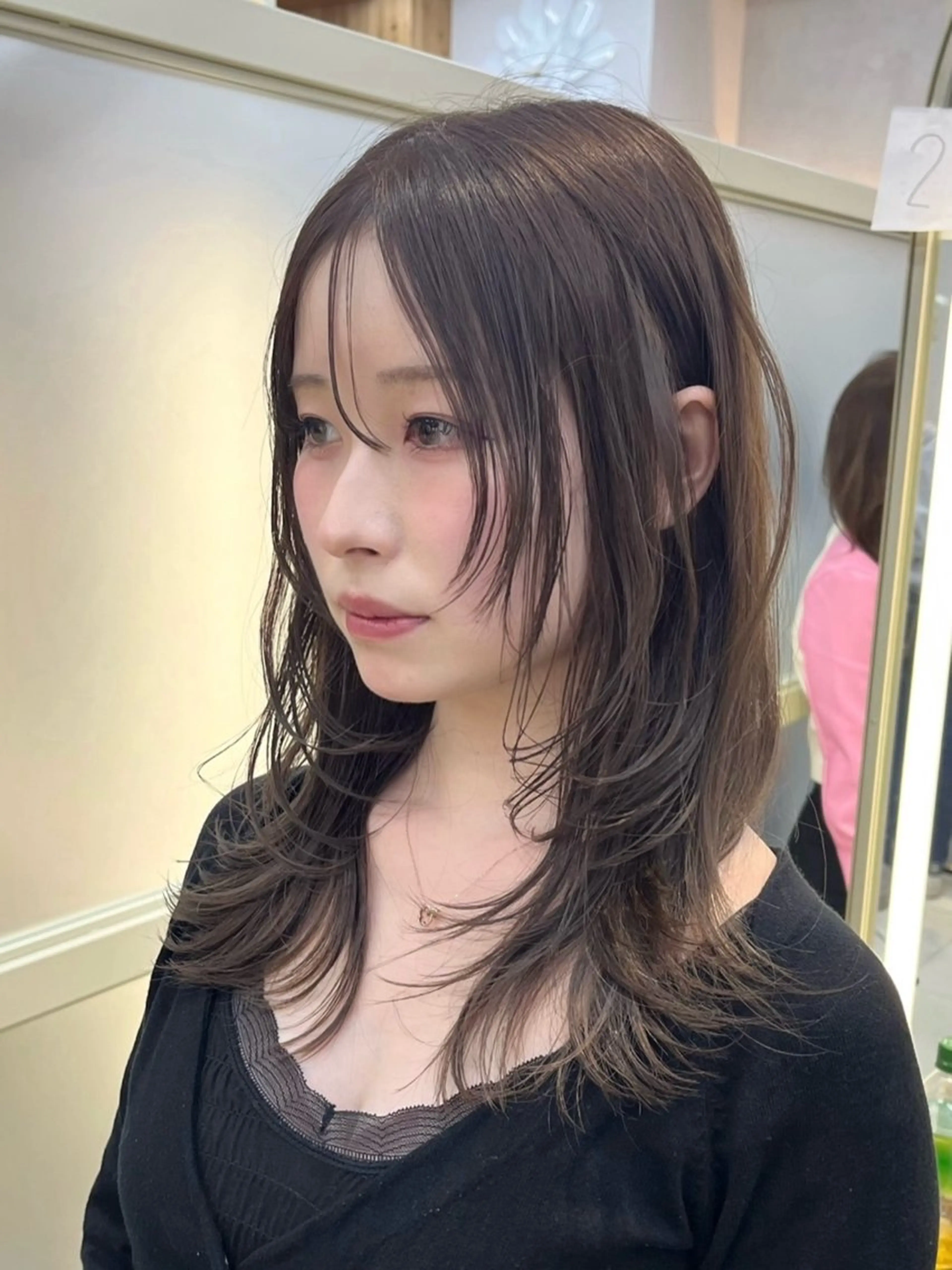 セミロング カラー パーマ ヘアアレンジ メンズ 韓国ヘア×顔まわり 🇰🇷和知拓郎のヘアスタイル