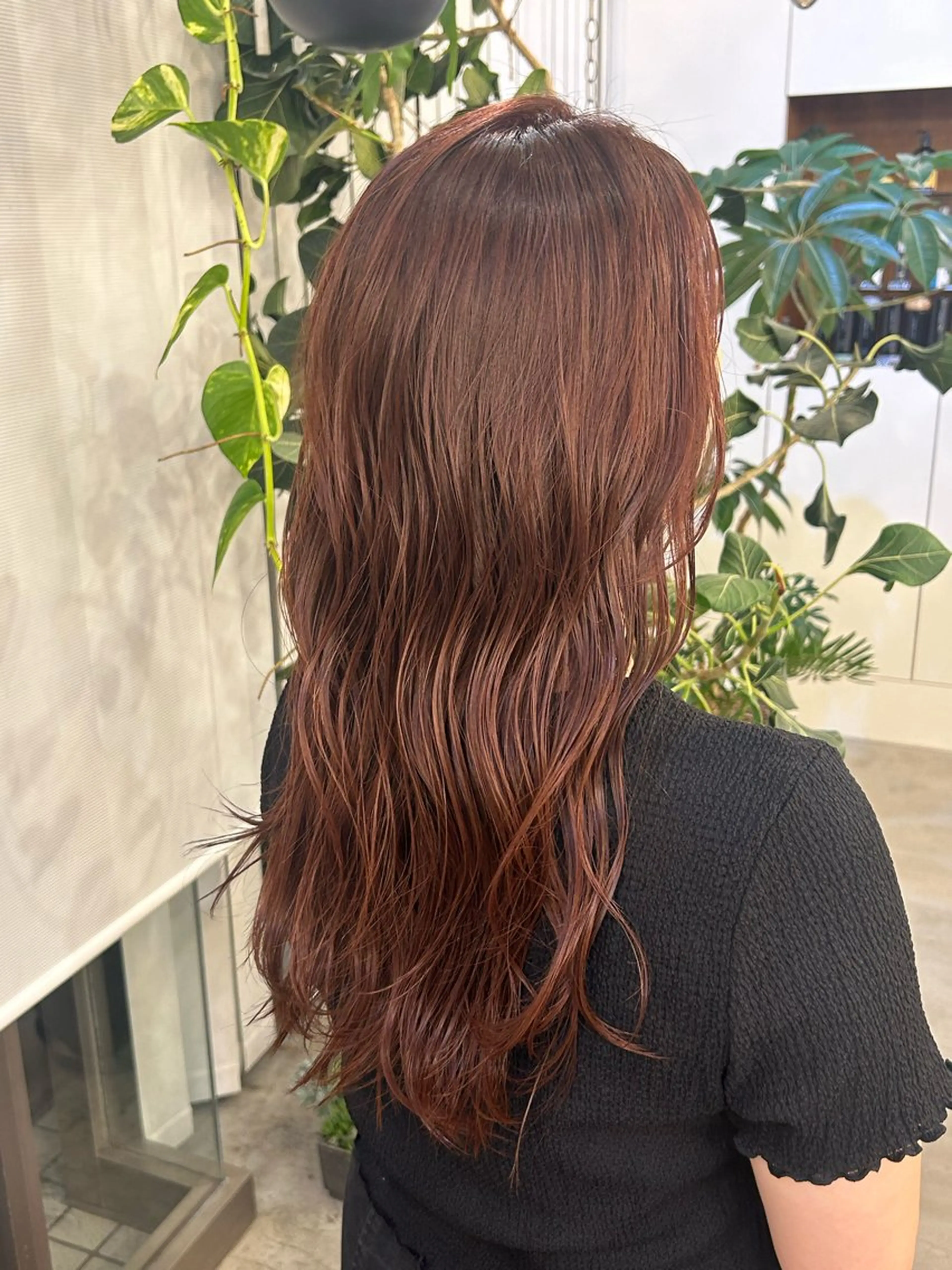 ロング カラー ベージュカラー ピンクカラー ピンクベージュ aen parlor所属・💐透明感・ツヤ 💐りゅーきのヘアスタイル