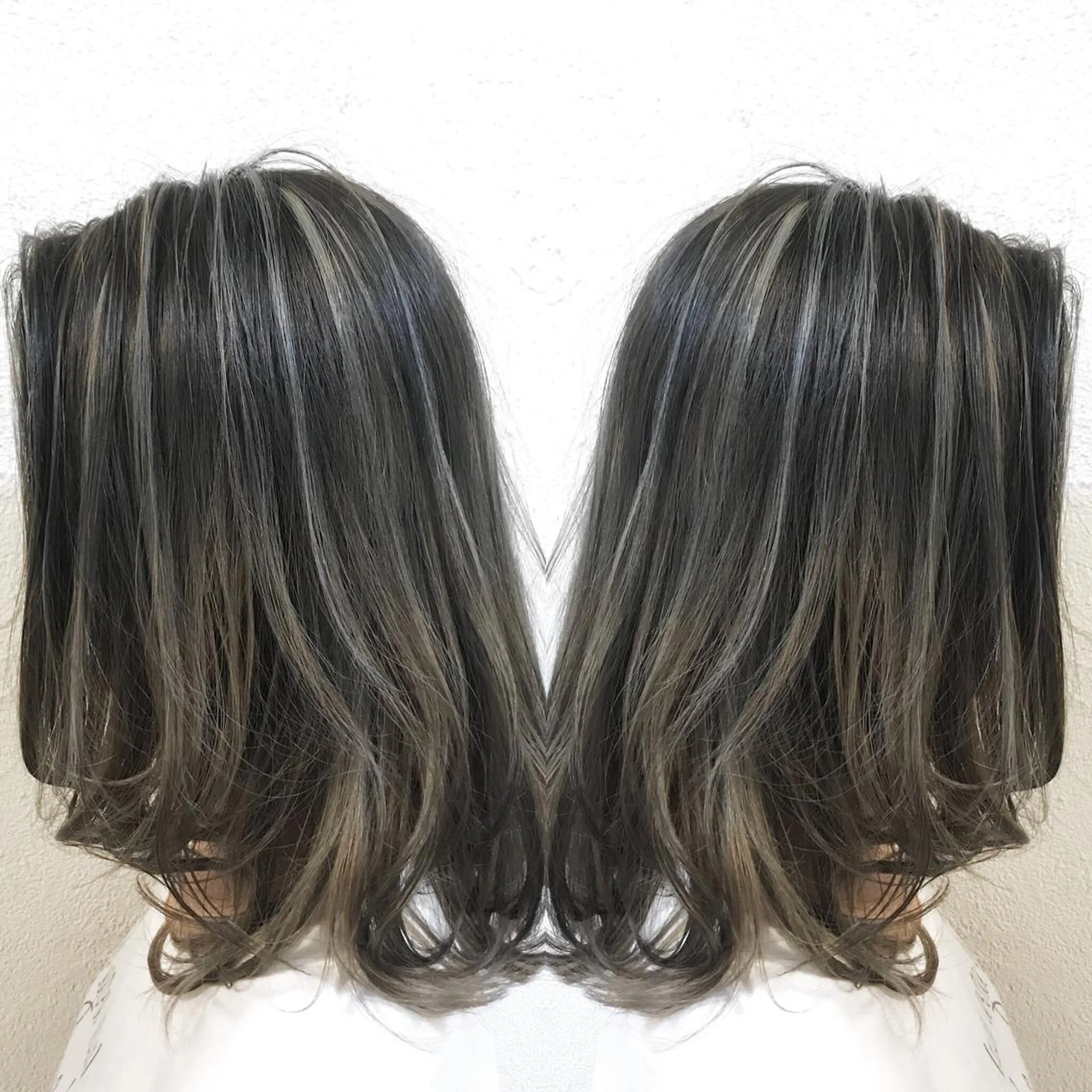 ミディアム カラー Regalo hair atelier レガロ ヘア アトリエ所属・美髪矯正/髪質改善 レガロ堺市伏尾/松田のヘアスタイル