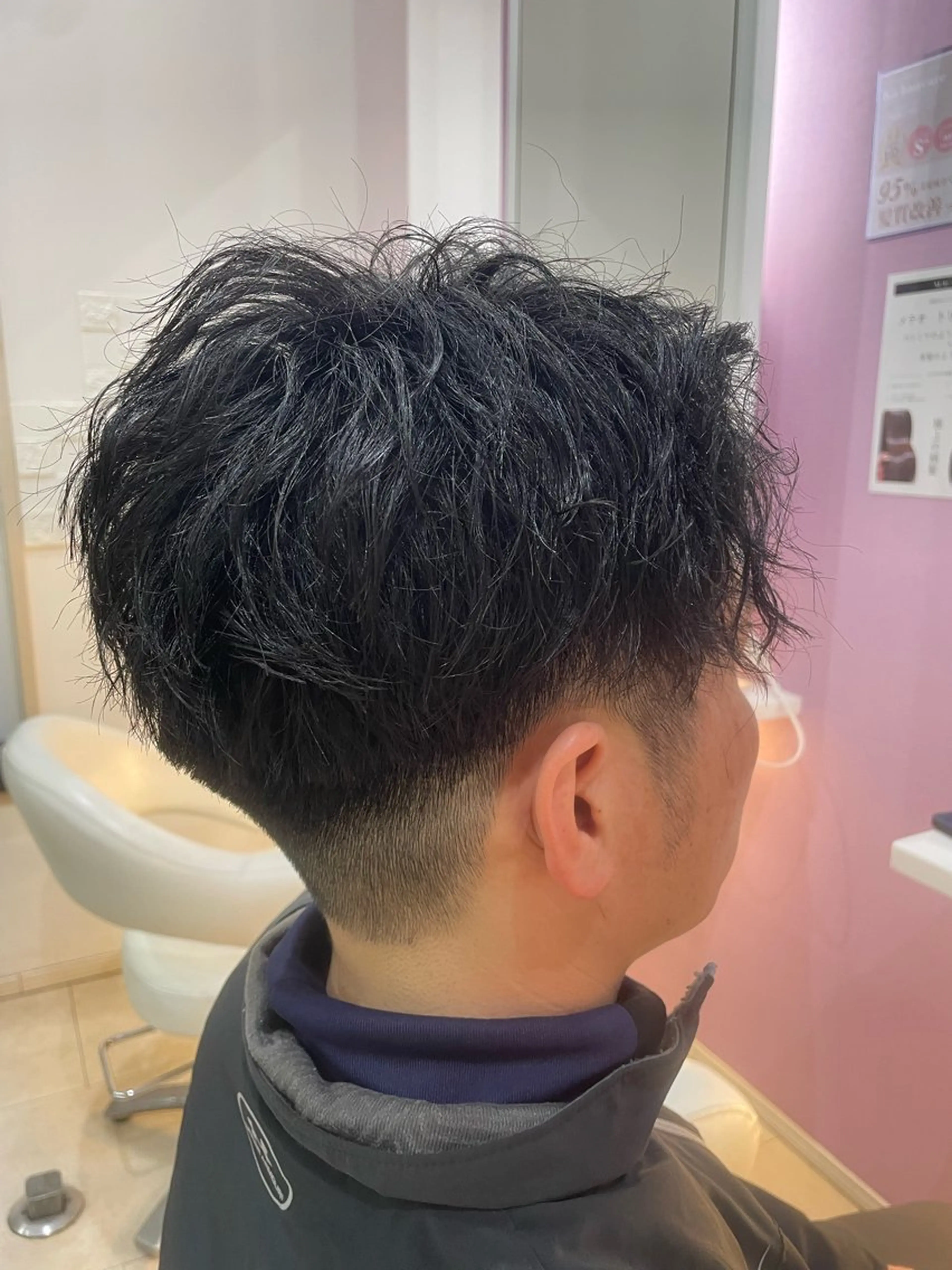 メンズ 加藤 亜実のヘアスタイル