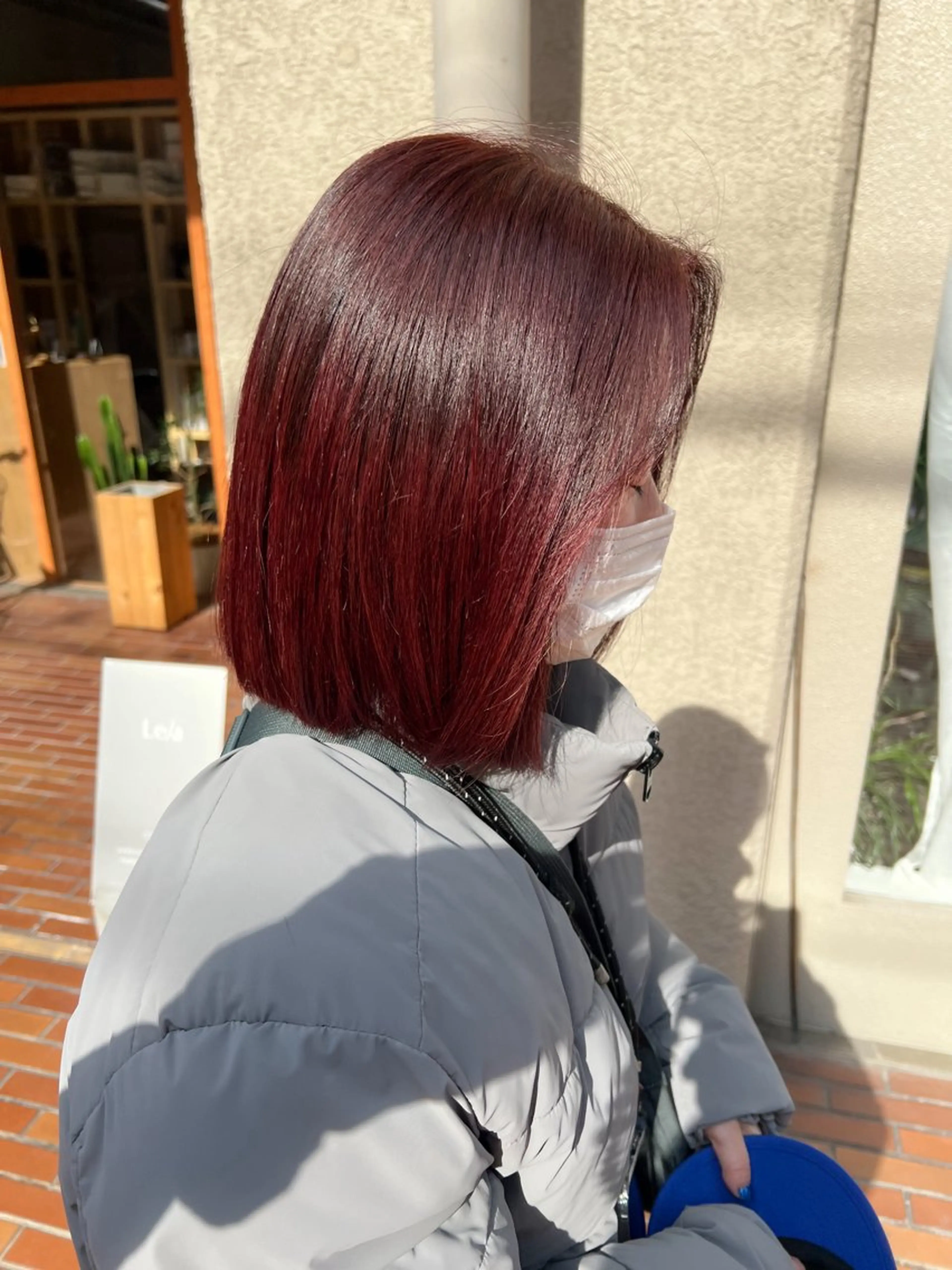 ショート カラー カット ヘアカラー le'a所属・谷町/Le'a /竹原詩緒奈のヘアスタイル