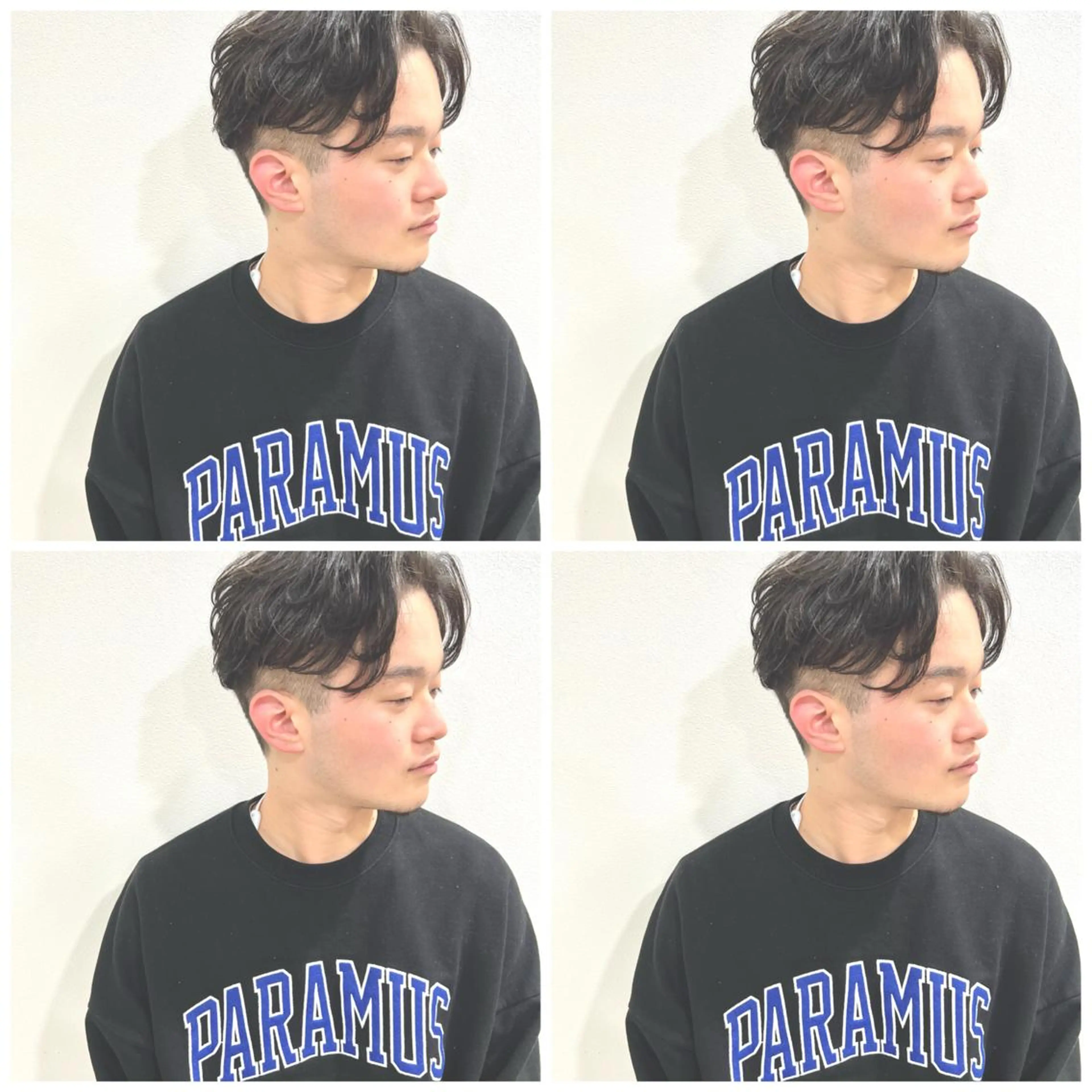 メンズ 心斎橋バレイヤージュ 小林勝貴のヘアスタイル