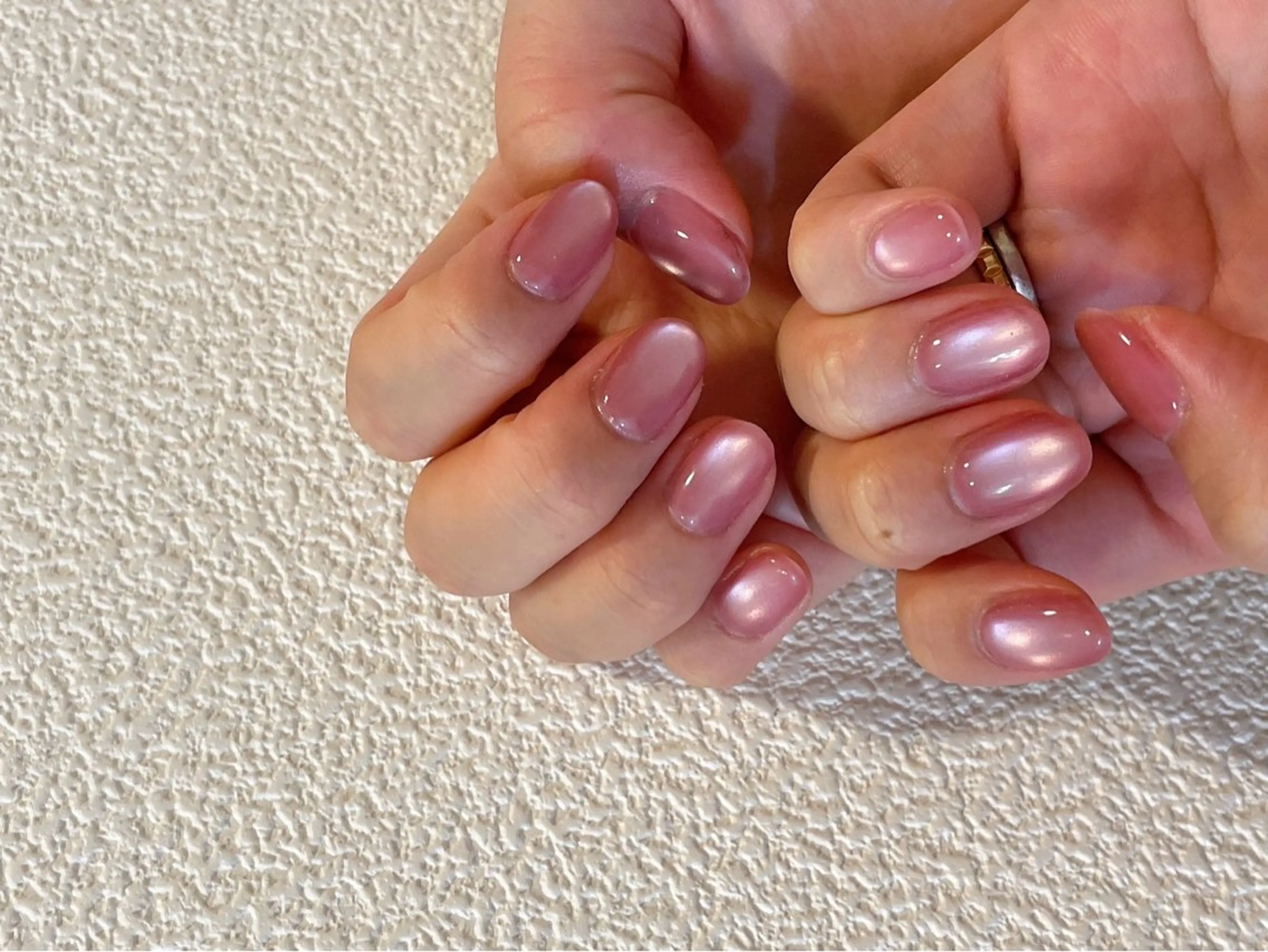 ネイル オーロラネイル ブルー フットネイル フレンチネイル ジェルネイル ハンドネイル kiki nail たまプラーザのネイルデザイン