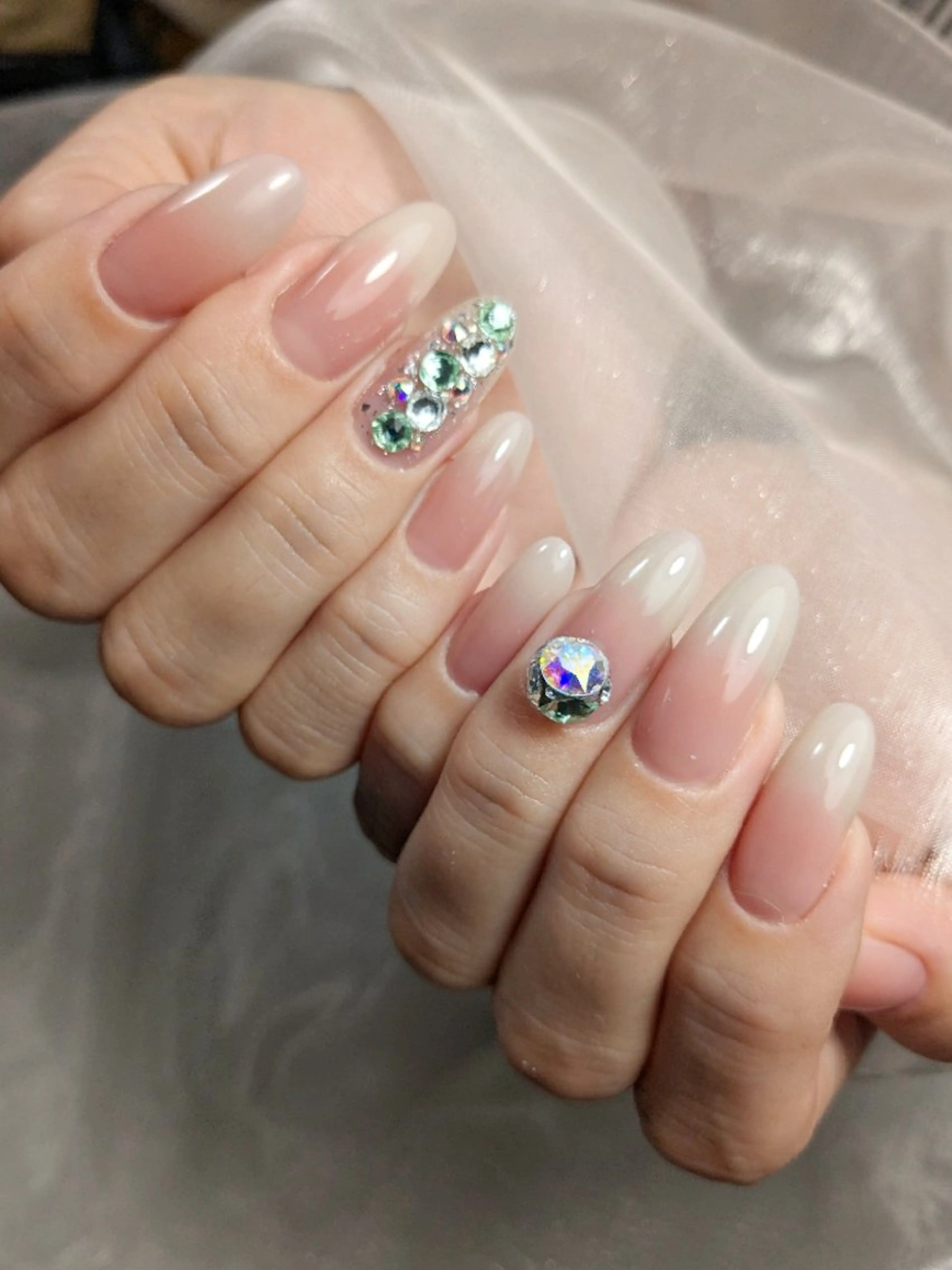 ☆溶け込む2色グラデーション【オフなし】の写真