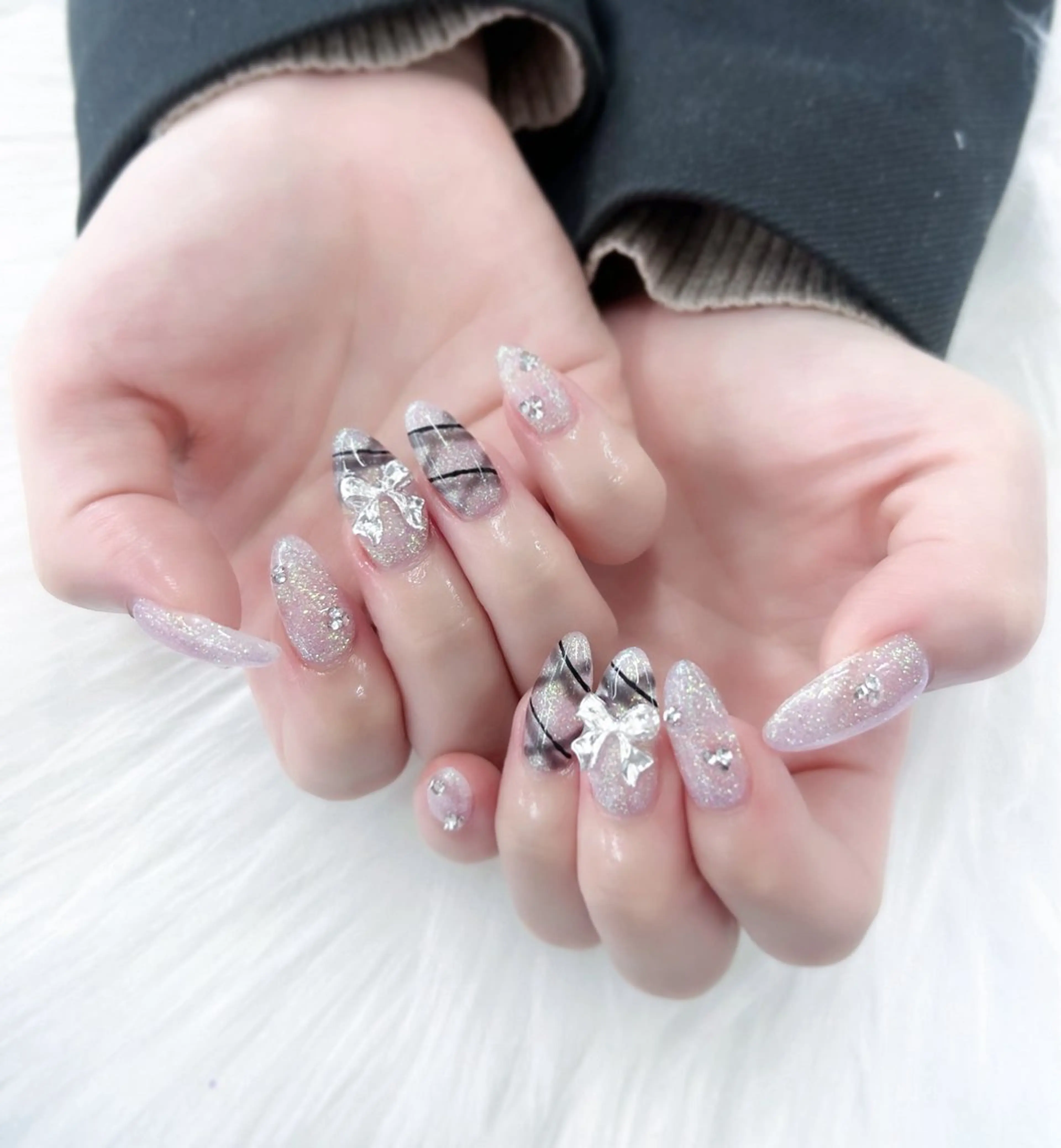 ネイル ハンドネイル ハンドケア Basic本厚木店 Mahiroᙏ̤̫͚のネイルデザイン