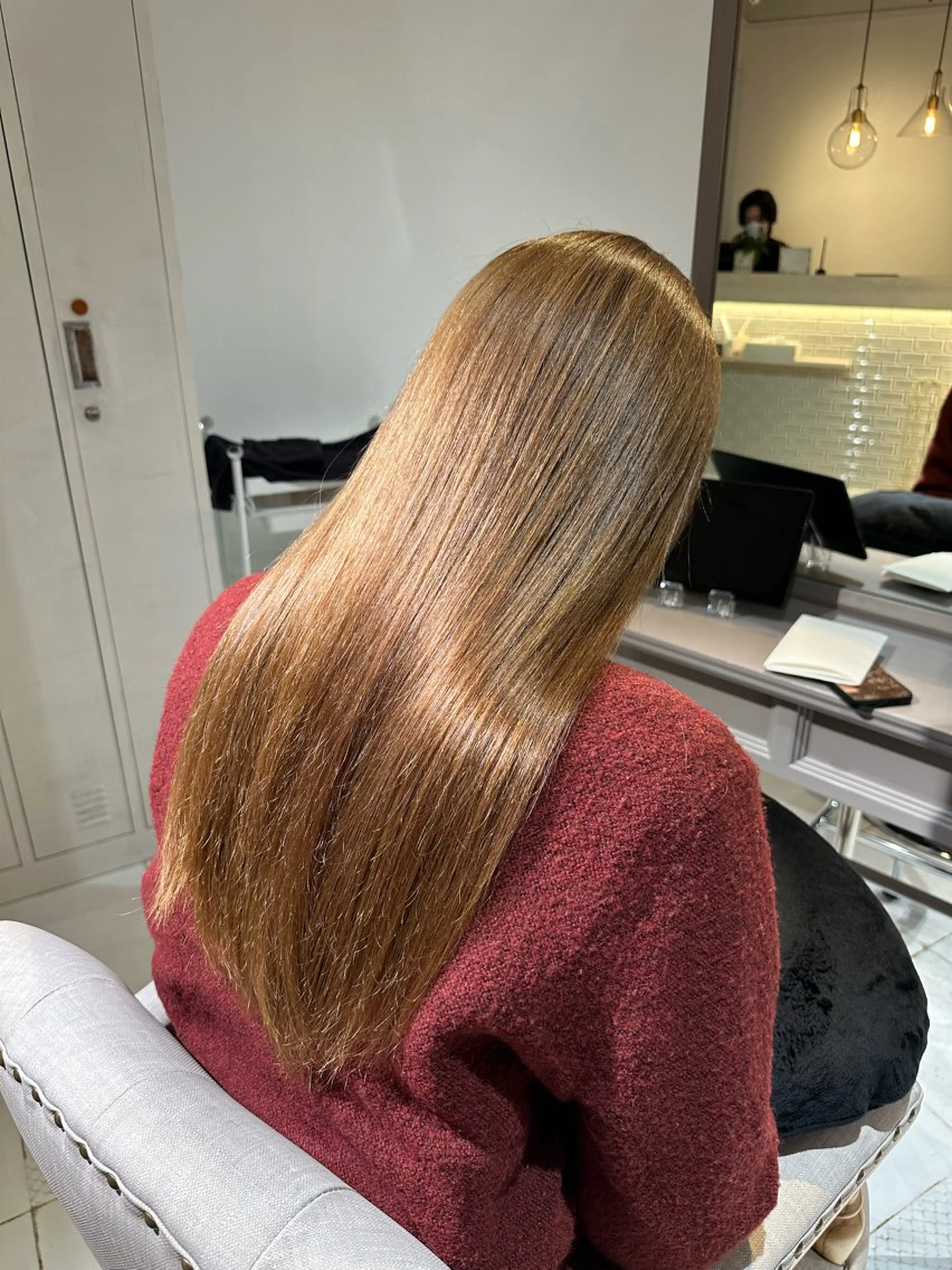 ロング 髪質改善 トリートメント AInoa  TENET所属・北千住 髪質改善 カナのヘアスタイル