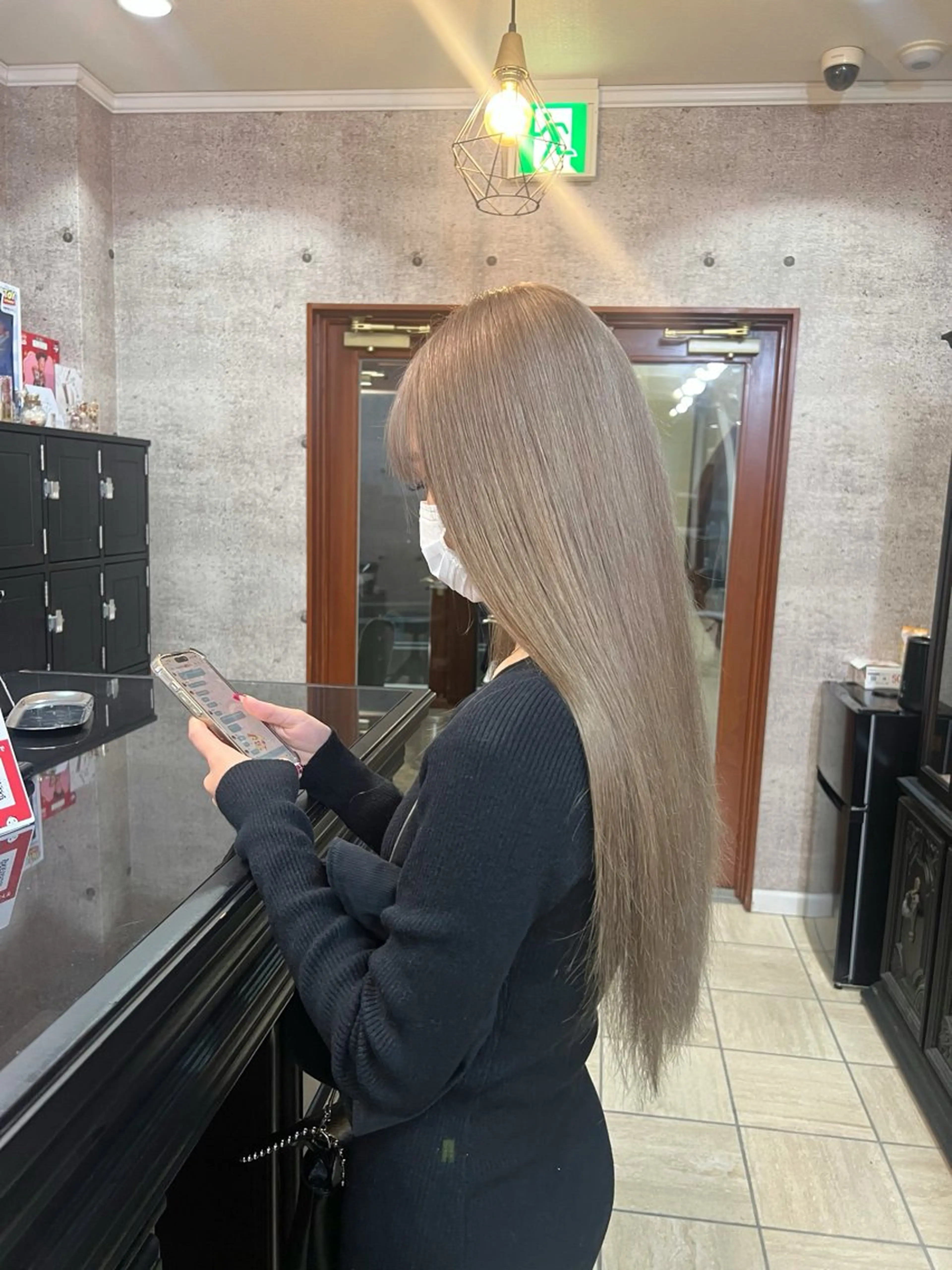 ロング ヘアカラー トリートメント MAYU / Raf.のヘアスタイル