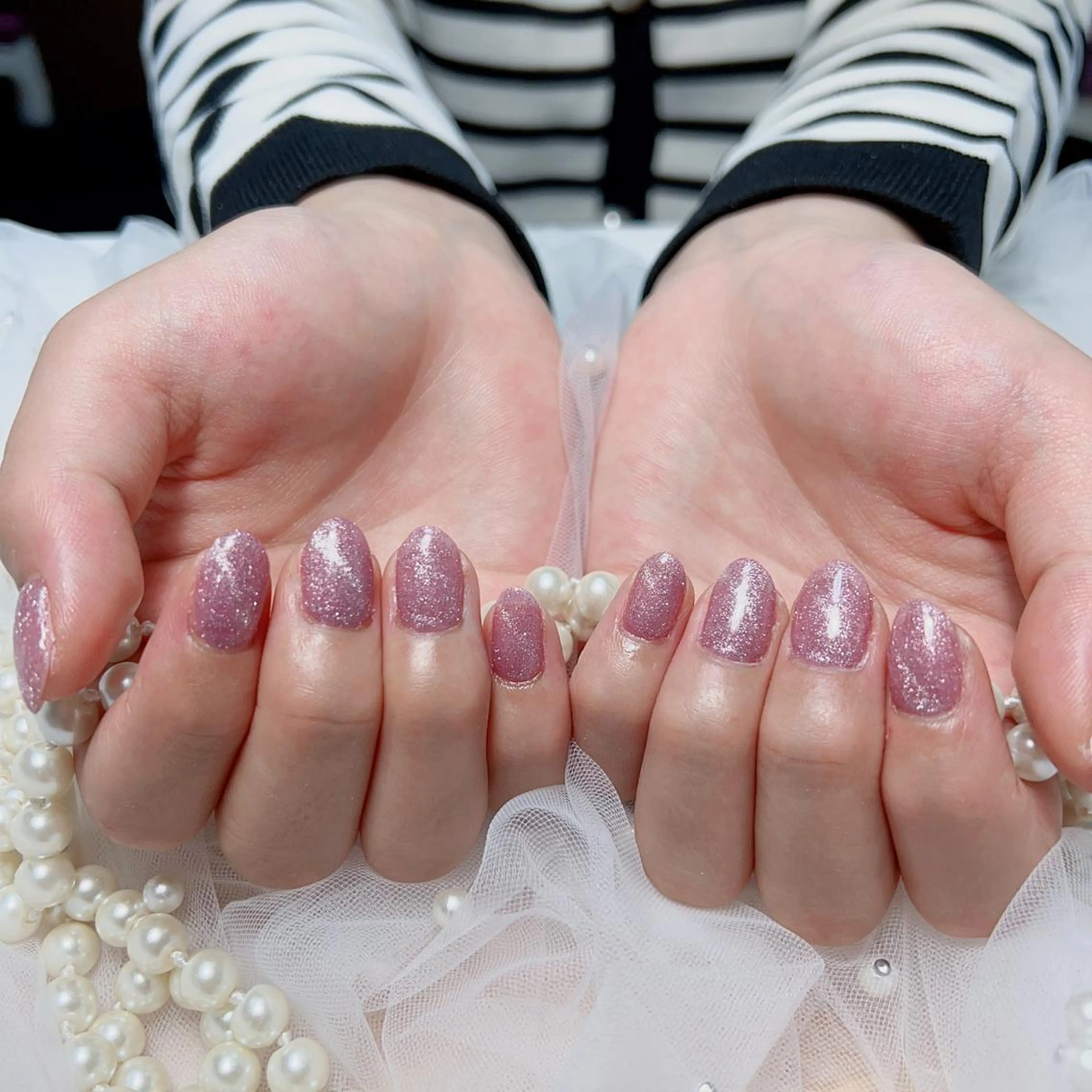 ネイル アートネイル チークネイル クリアネイル フラッシュネイル フレンチネイル ハンドネイル 💎CC・NaNa 韓国風ネイル🌙のネイルデザイン