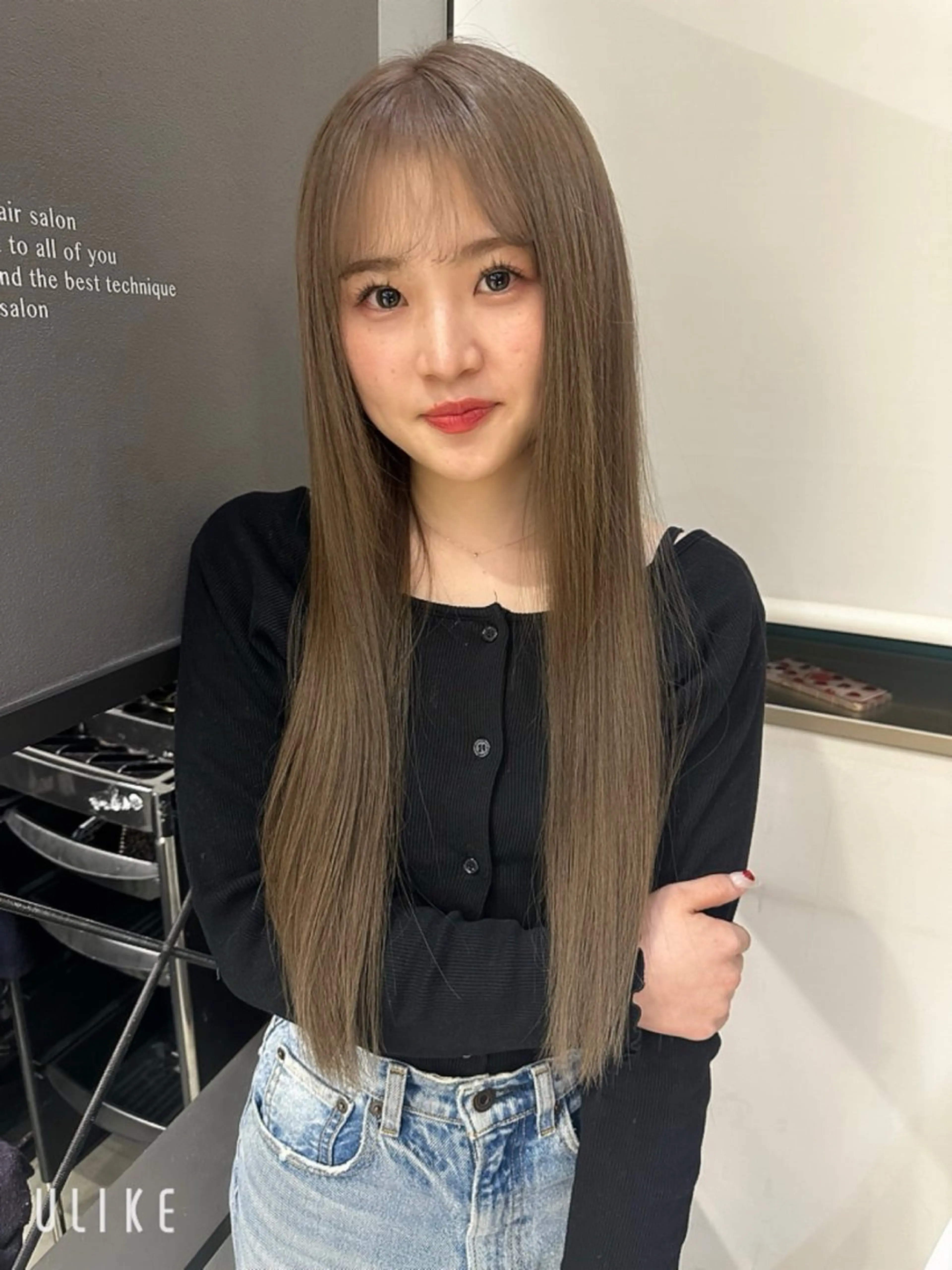 ロング カラー GiseL宗像所属・GiseL宗像 HiROEのヘアスタイル