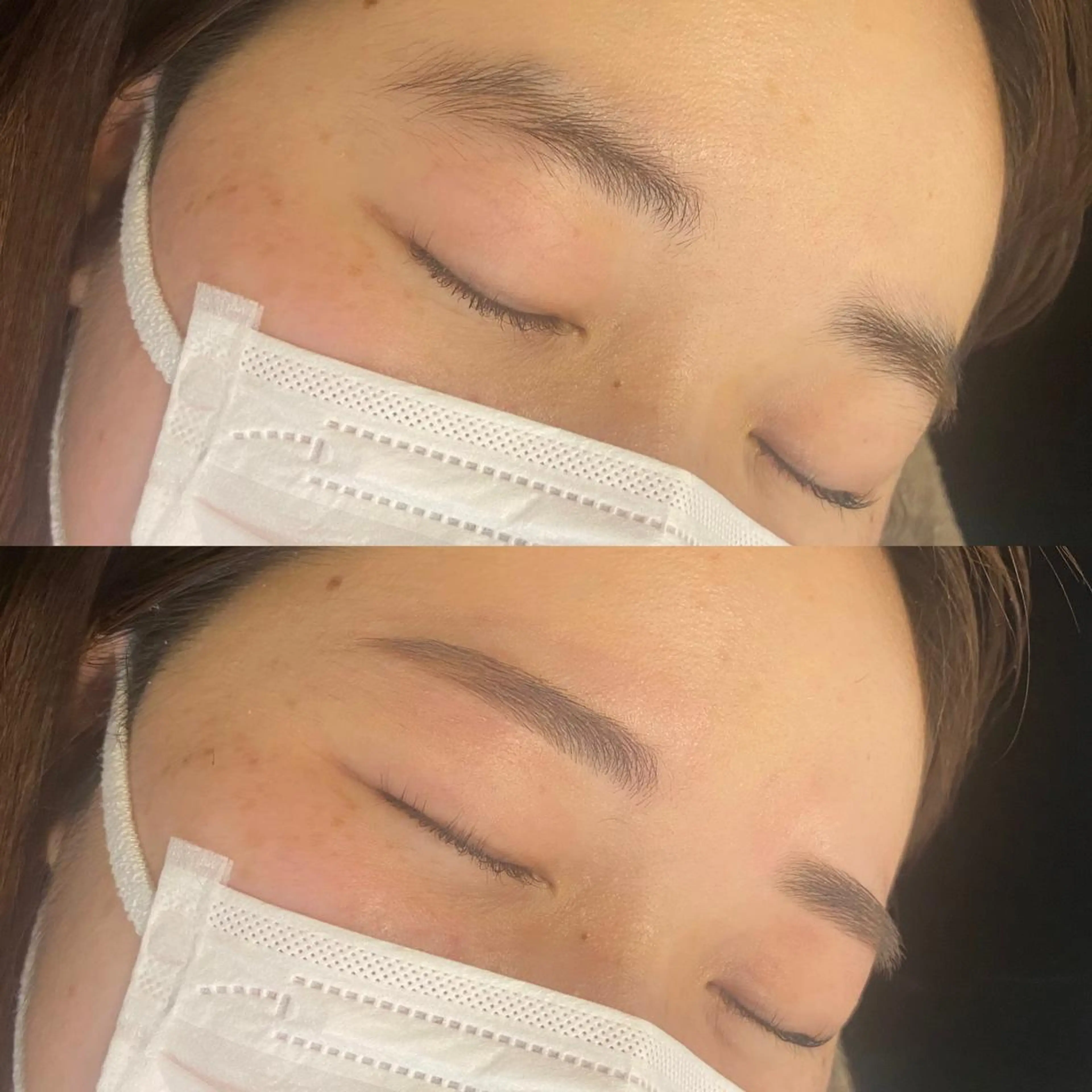 アイブロウ ワックス脱毛 眉カット pep所属・pep natsumiのヘアスタイル