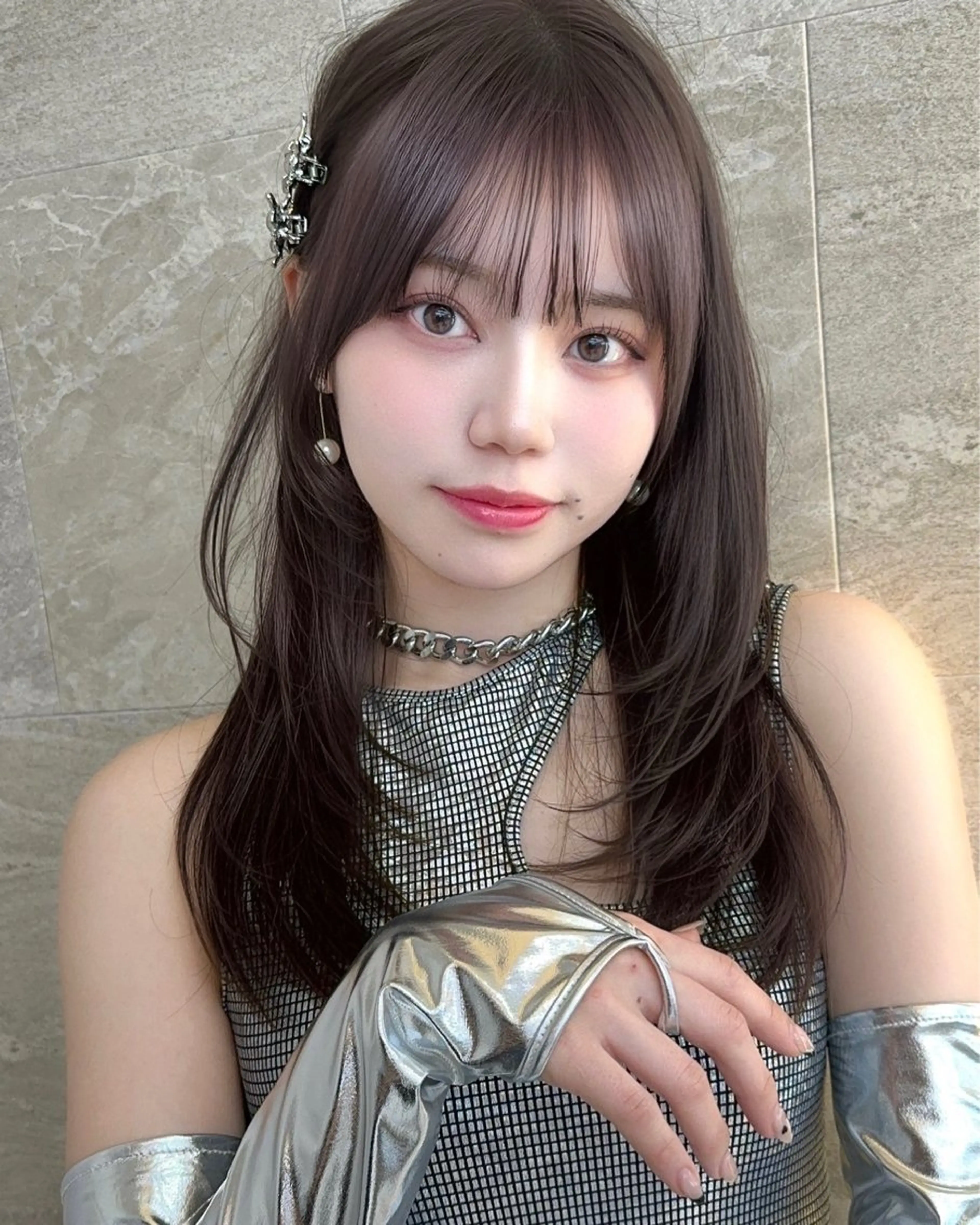 韓国風カラー＋🌈話題の超音波アイロントリートメント🌈の写真