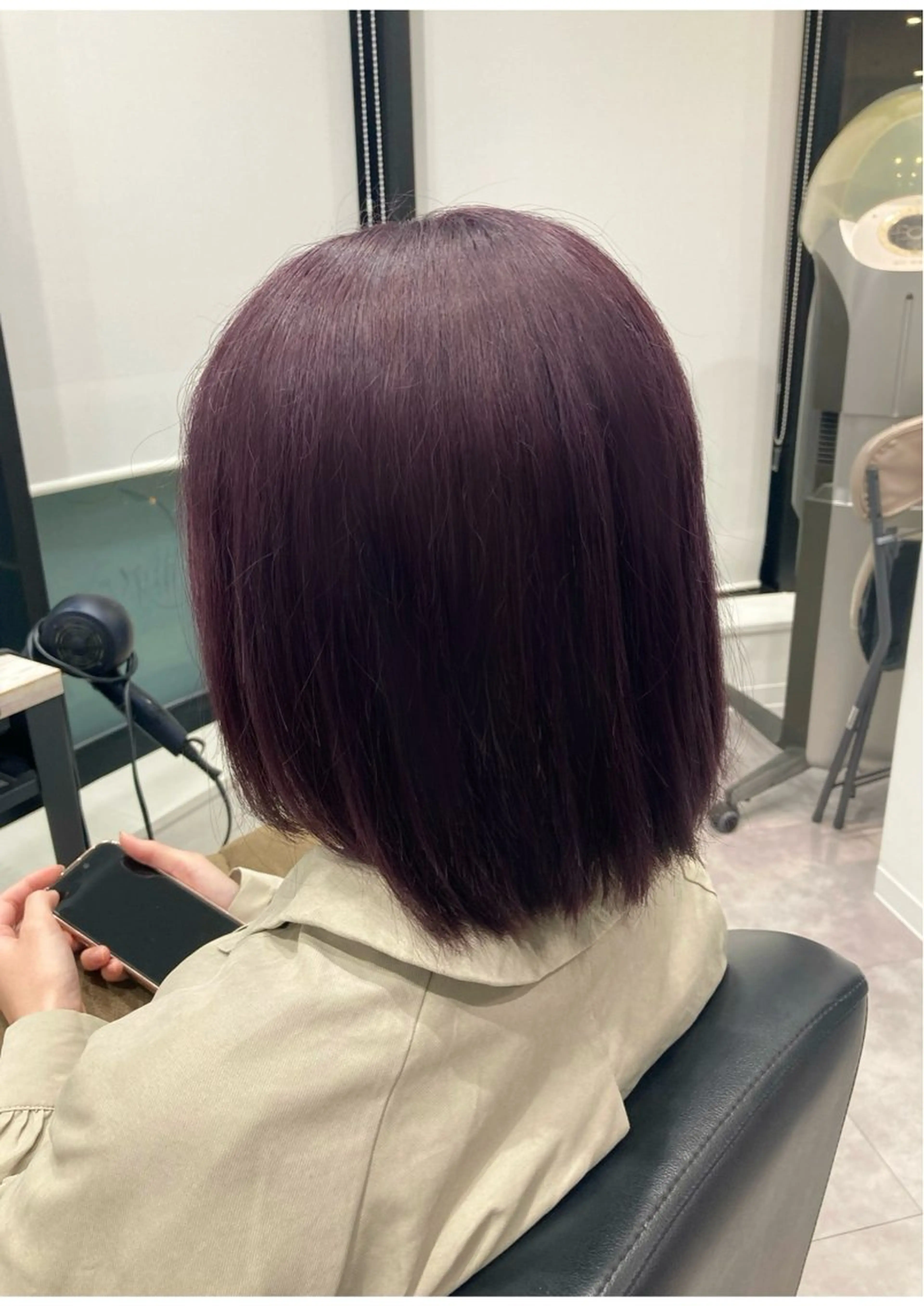 ショート カラー ヘアカラー トリートメント hair&make first 郡山駅前店所属・高宮 ひいなのヘアスタイル