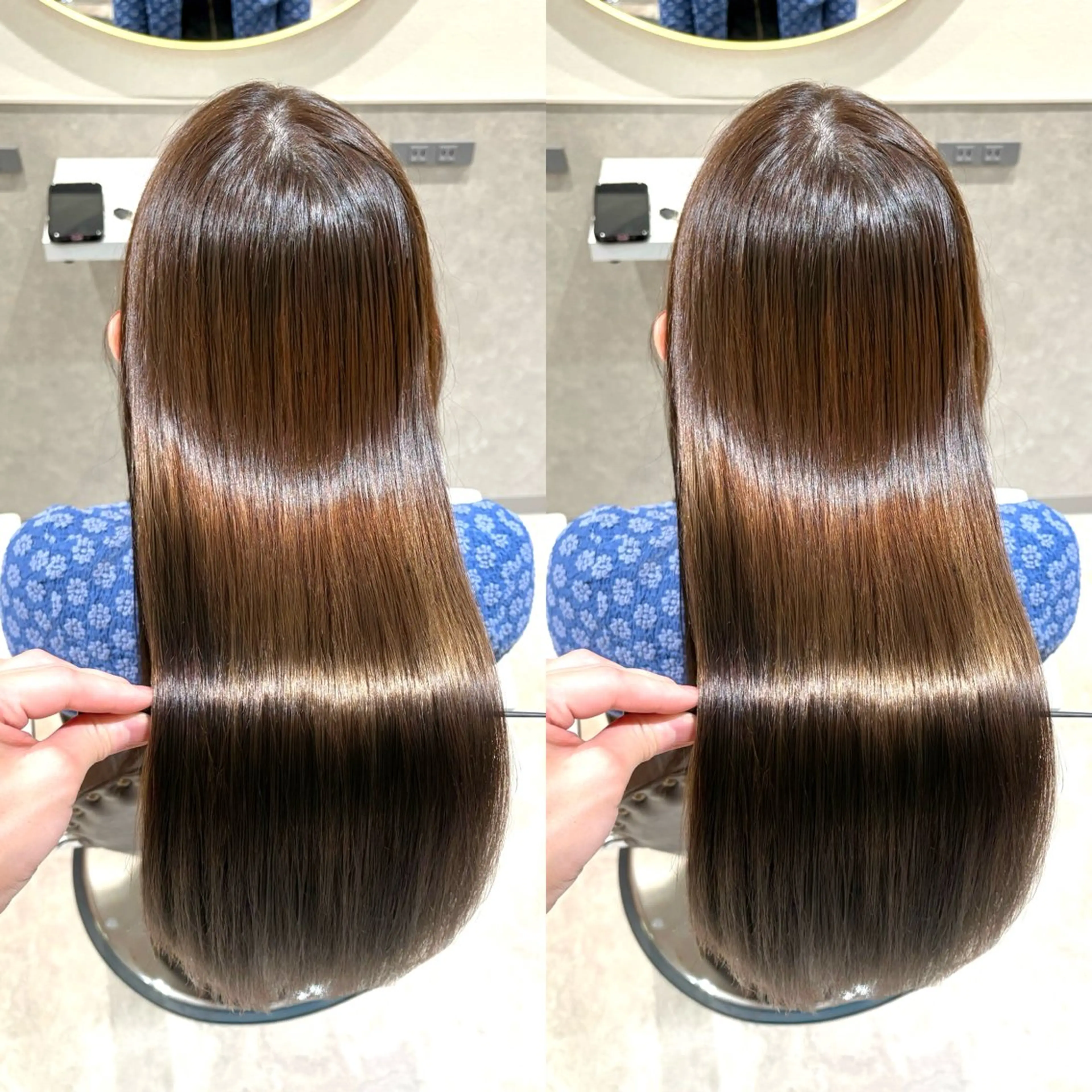 ロング カラー 髪質改善 縮毛矯正 トリートメント ヘアカラー トリートメント 髪質改善・縮毛矯正 支持率No.1/本木のヘアスタイル