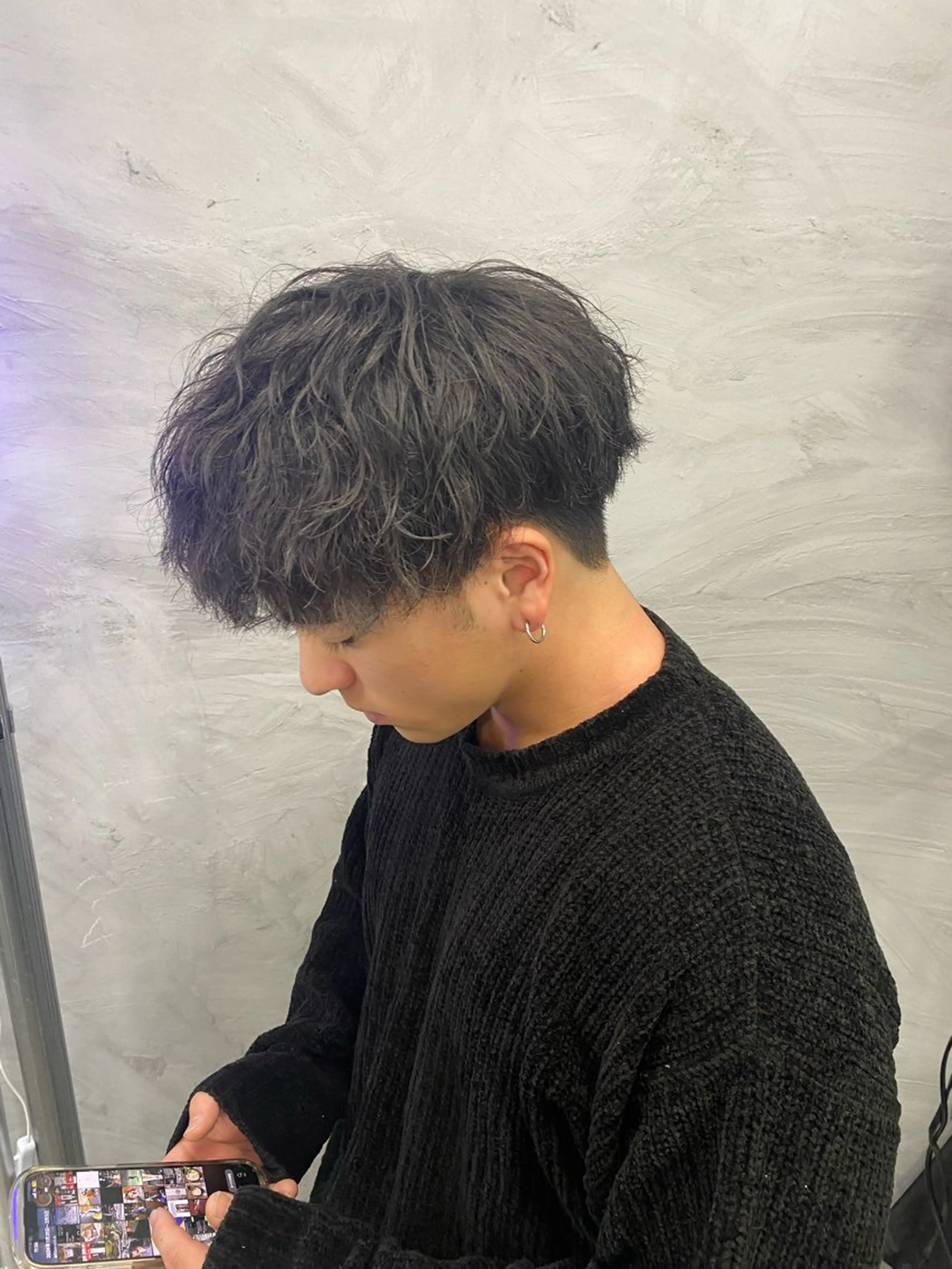 メンズ カット パーマ メンズサロン【LOSS】所属・【LOSS】 rintaroのヘアスタイル