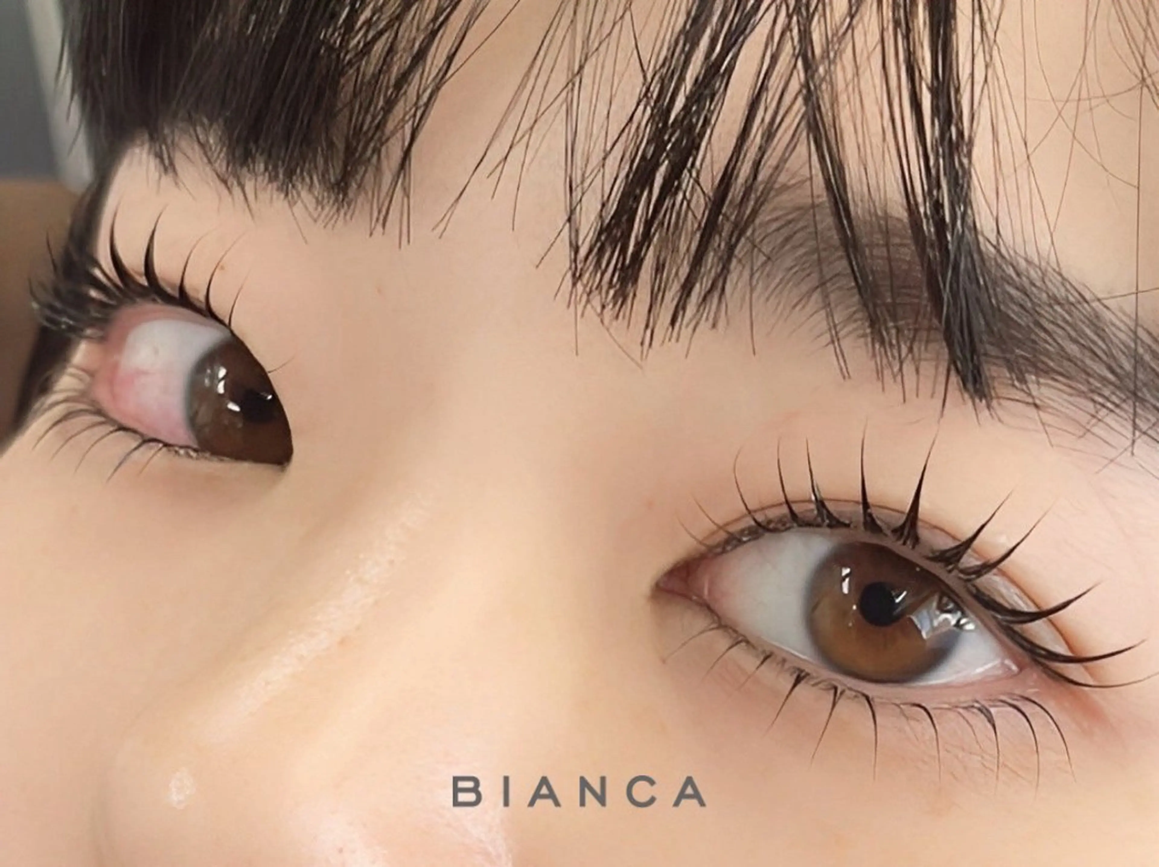 マツエク・マツパ 一重×まつ毛パーマ Bianca 川口 ami⟡.·のマツエク・マツパデザイン