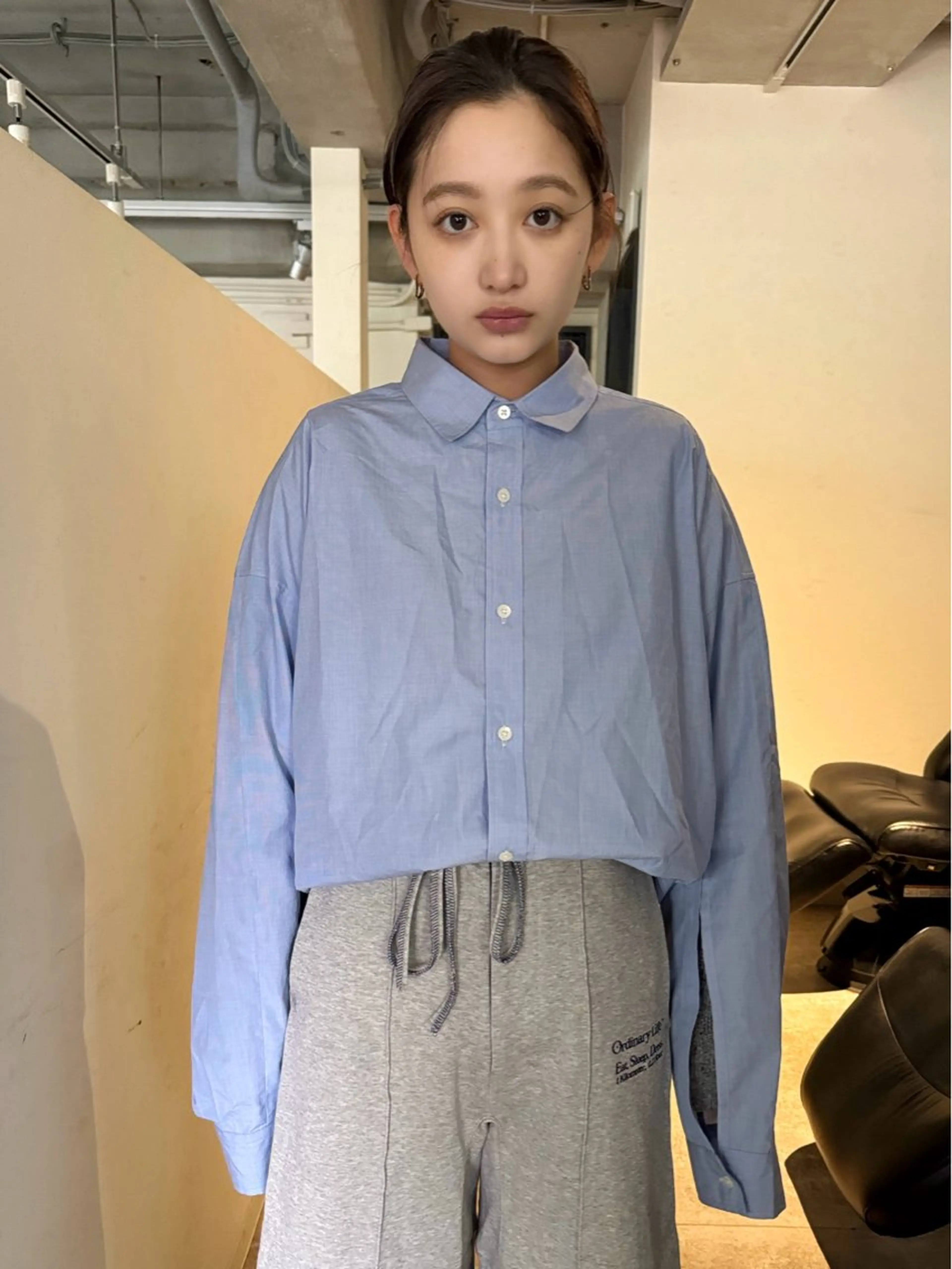 ミディアム カラー ヘアアレンジ 透明感カラー カット ヘアカラー トリートメント 丸山渉/パーマ エフェクトブリーチのヘアスタイル