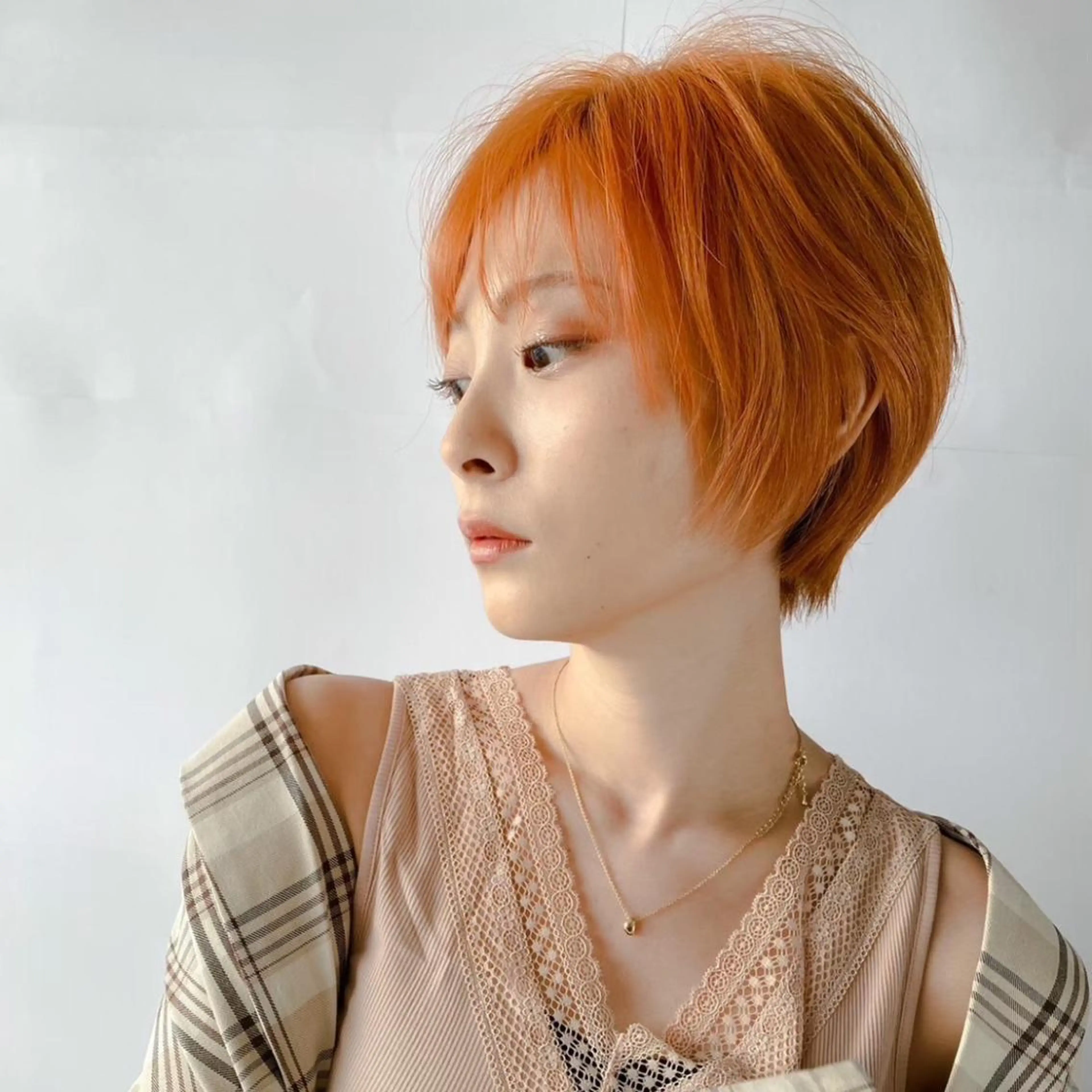 ショート ショートボブ ボブ ショートヘア 阪井 楓河のヘアスタイル
