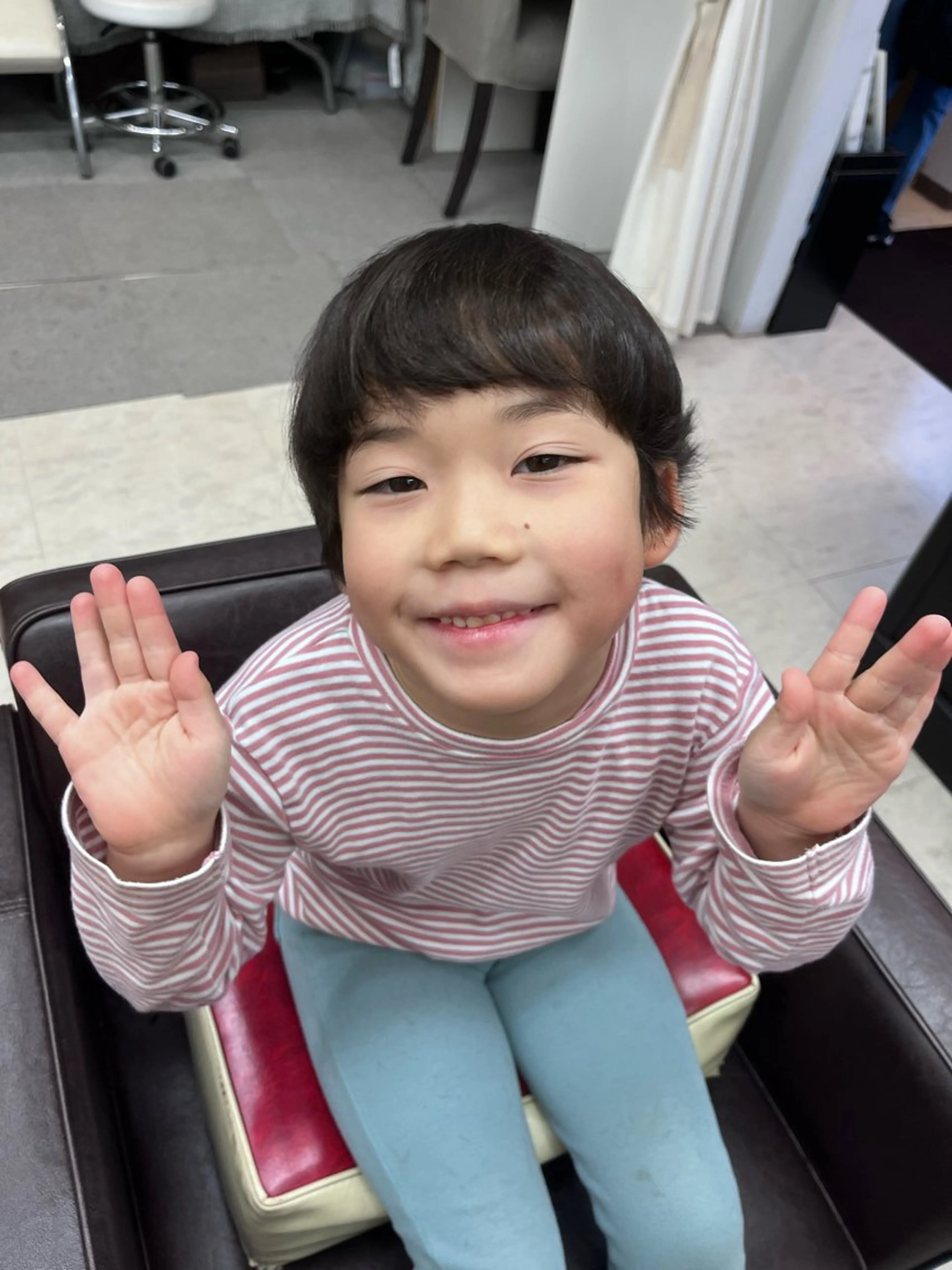 ショート メンズ キッズ カット Crescere所属・小島 凜のヘアスタイル