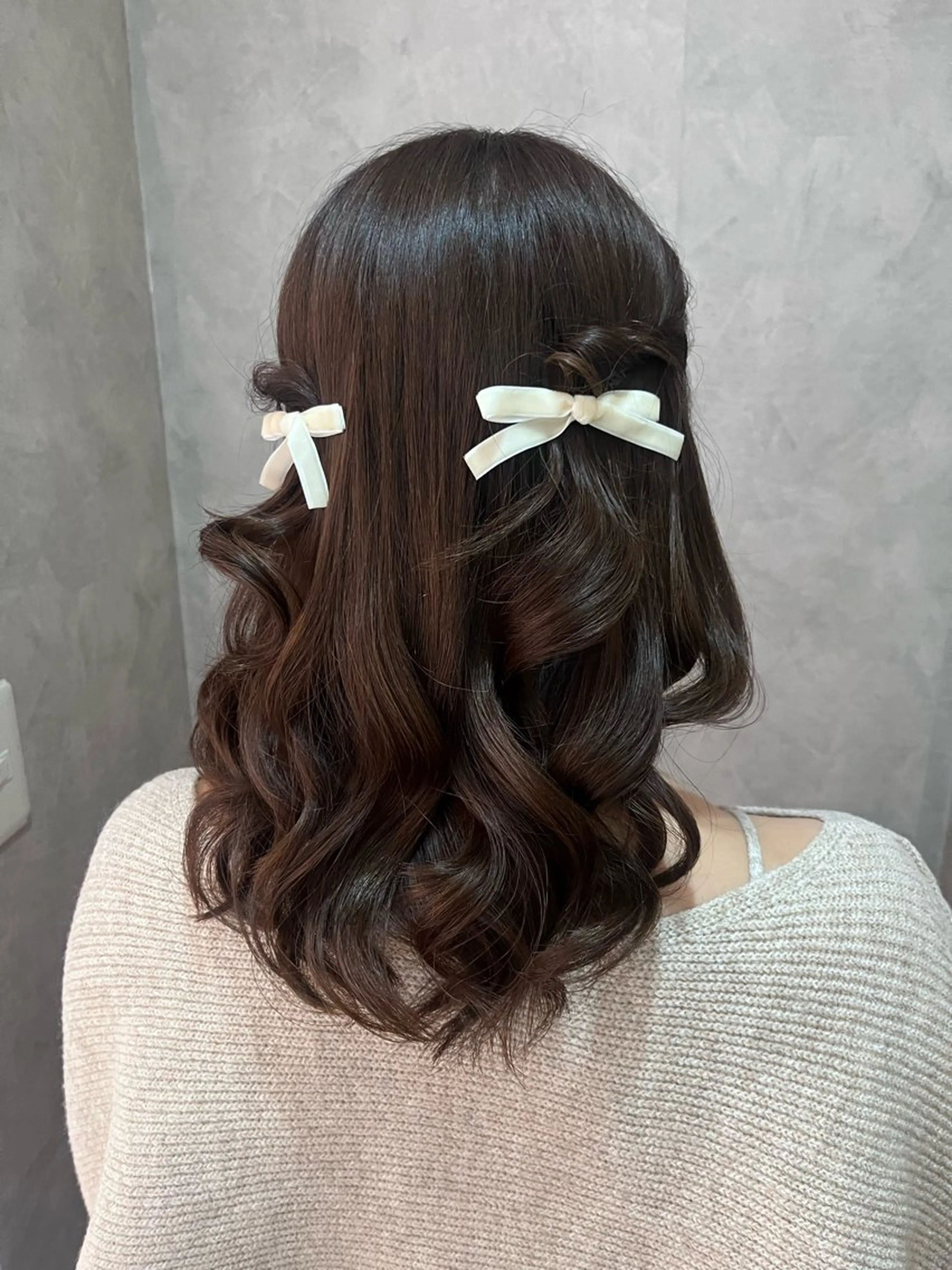 ヘアアレンジ ヘアセット 参列 ✽ 推し活ヘア 💕ゆり🐈🐾のヘアスタイル