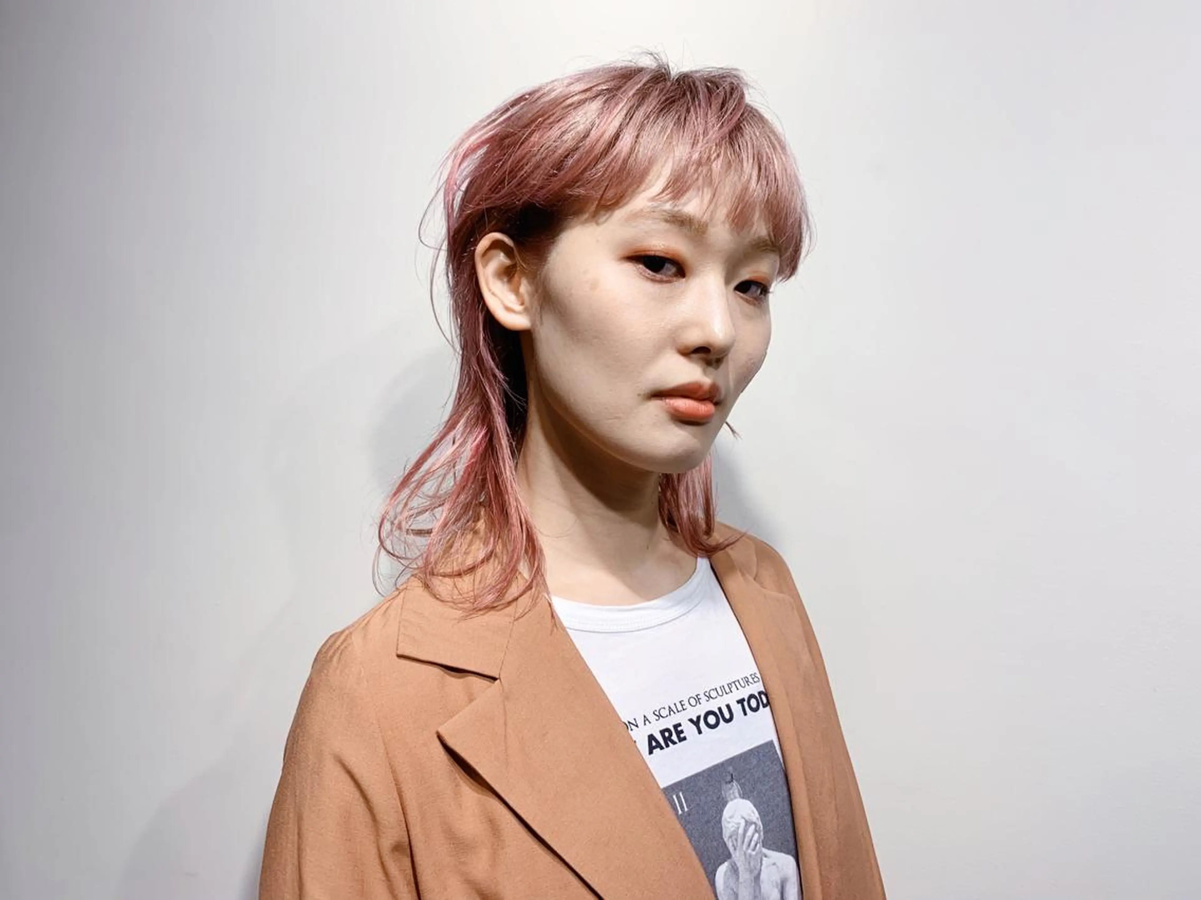 ショート カラー ピンクカラー カット ヘアカラー トリートメント ヘアセット ブリーチカラーNo. 1🌈 RYOGAのヘアスタイル