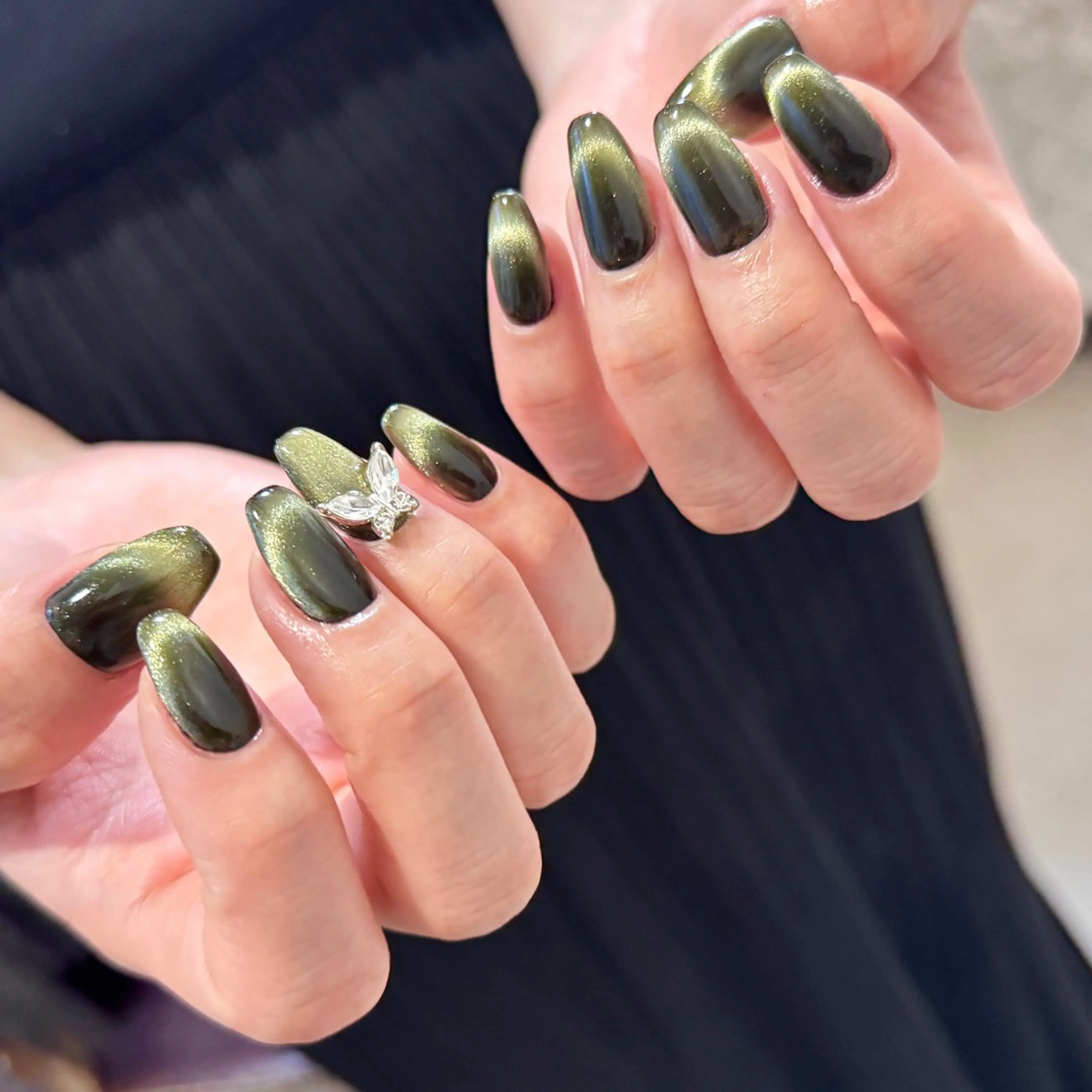 ネイル ストーンネイル ハンドネイル pointillé .ayaのネイルデザイン