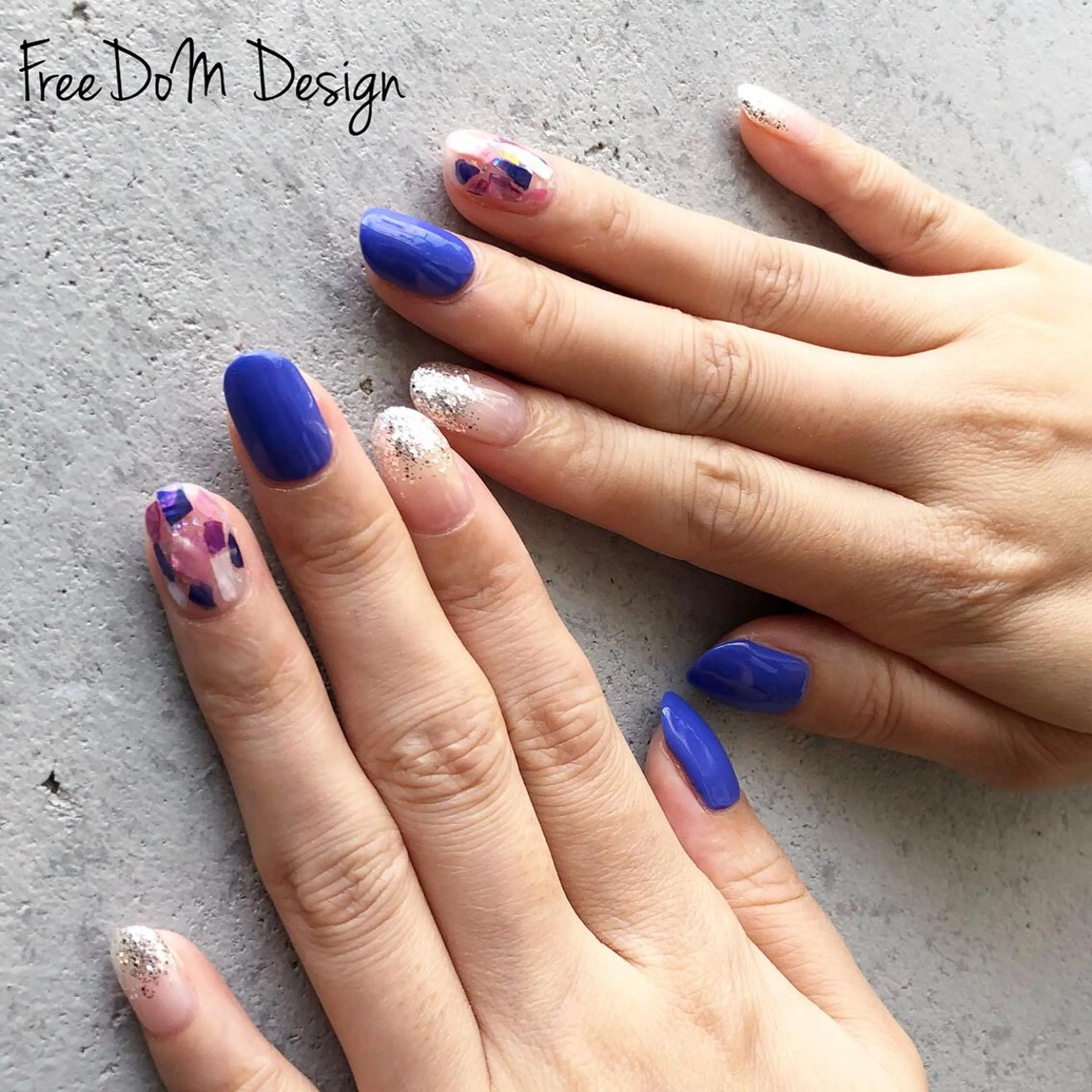 ネイル アートネイル ＦreeDoＭ   Design所属・W KUMIのネイルデザイン