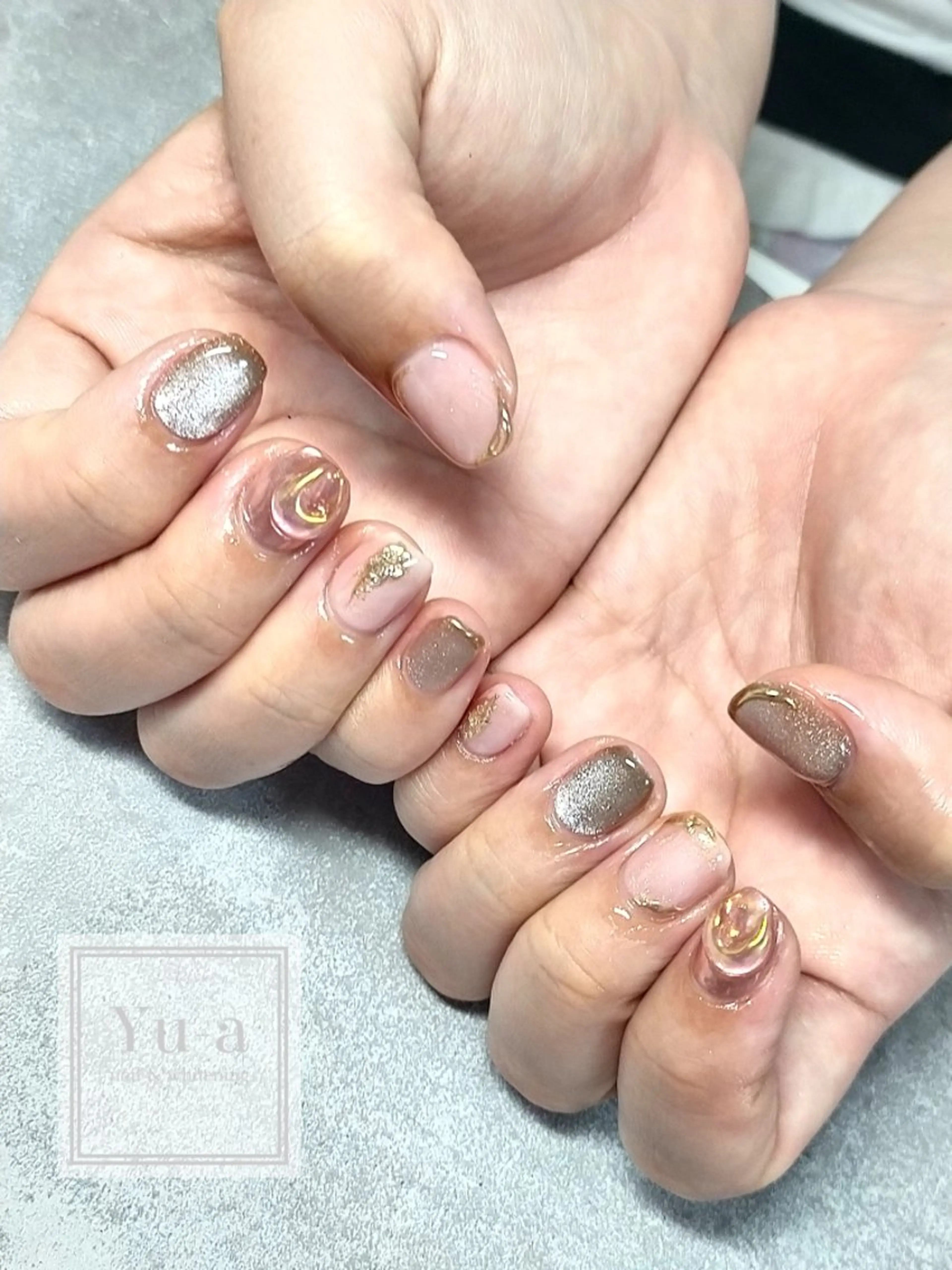 ネイル ハンドネイル yu-a☆  ネイル ＆ホワイトニングのネイルデザイン