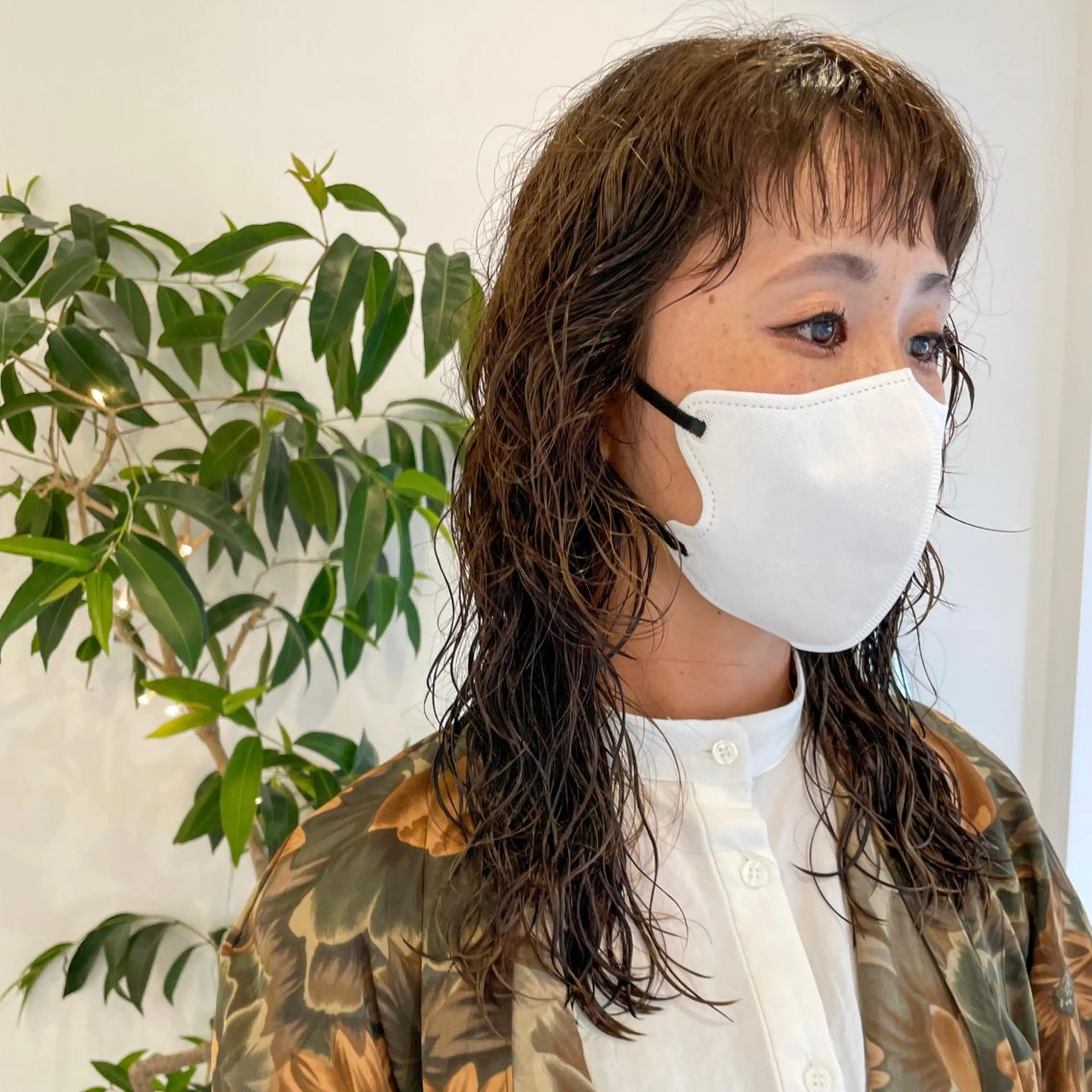 セミロング パーマ 切りっぱなしボブ ショートボブ セミロングパーマ ボブ 外ハネヘア 可愛いパーマスタイル といえばISSEYのヘアスタイル