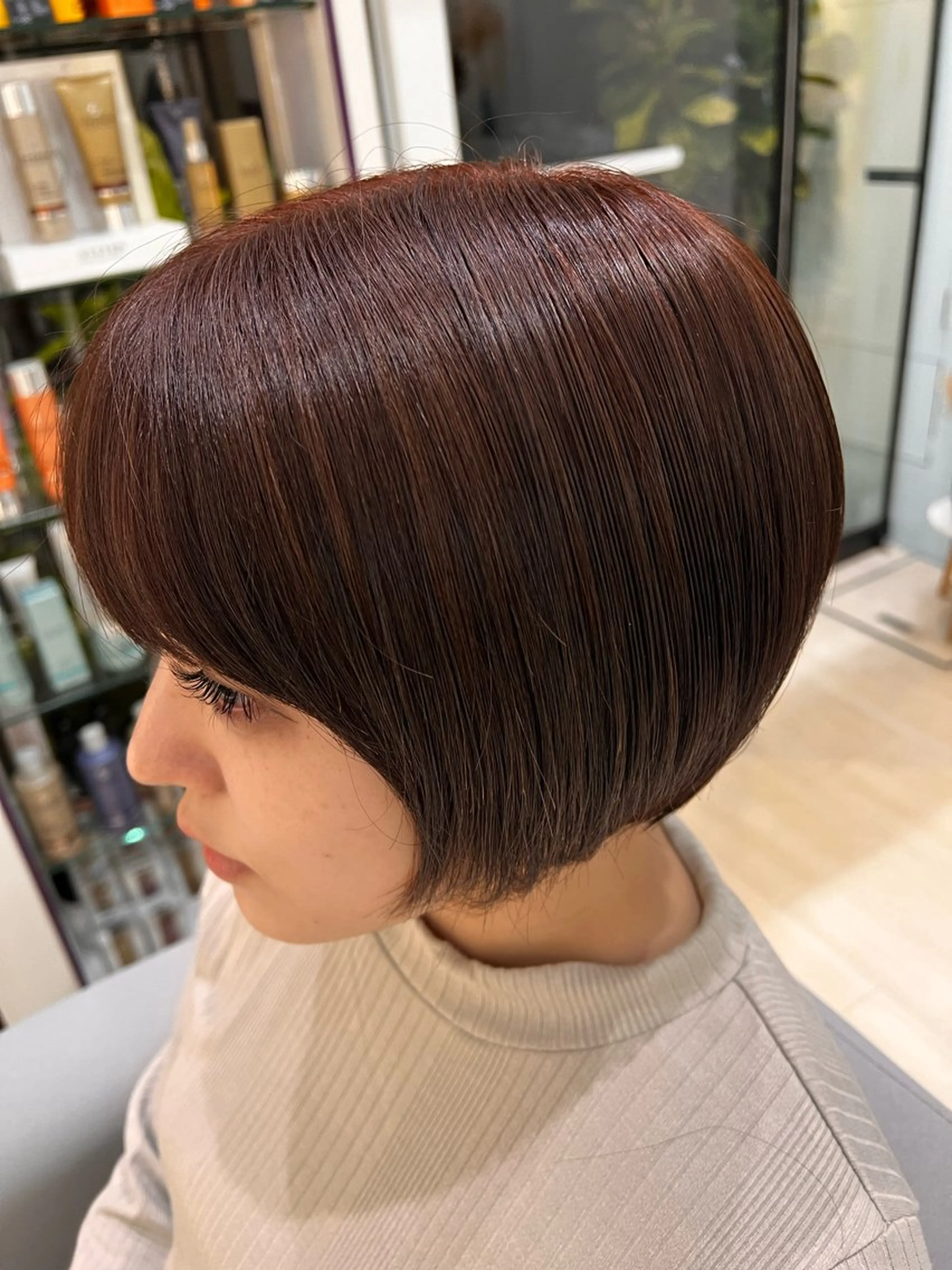 ショート カラー パーマ ヘアアレンジ メンズ ヘアカラー 堀井 凌平のヘアスタイル