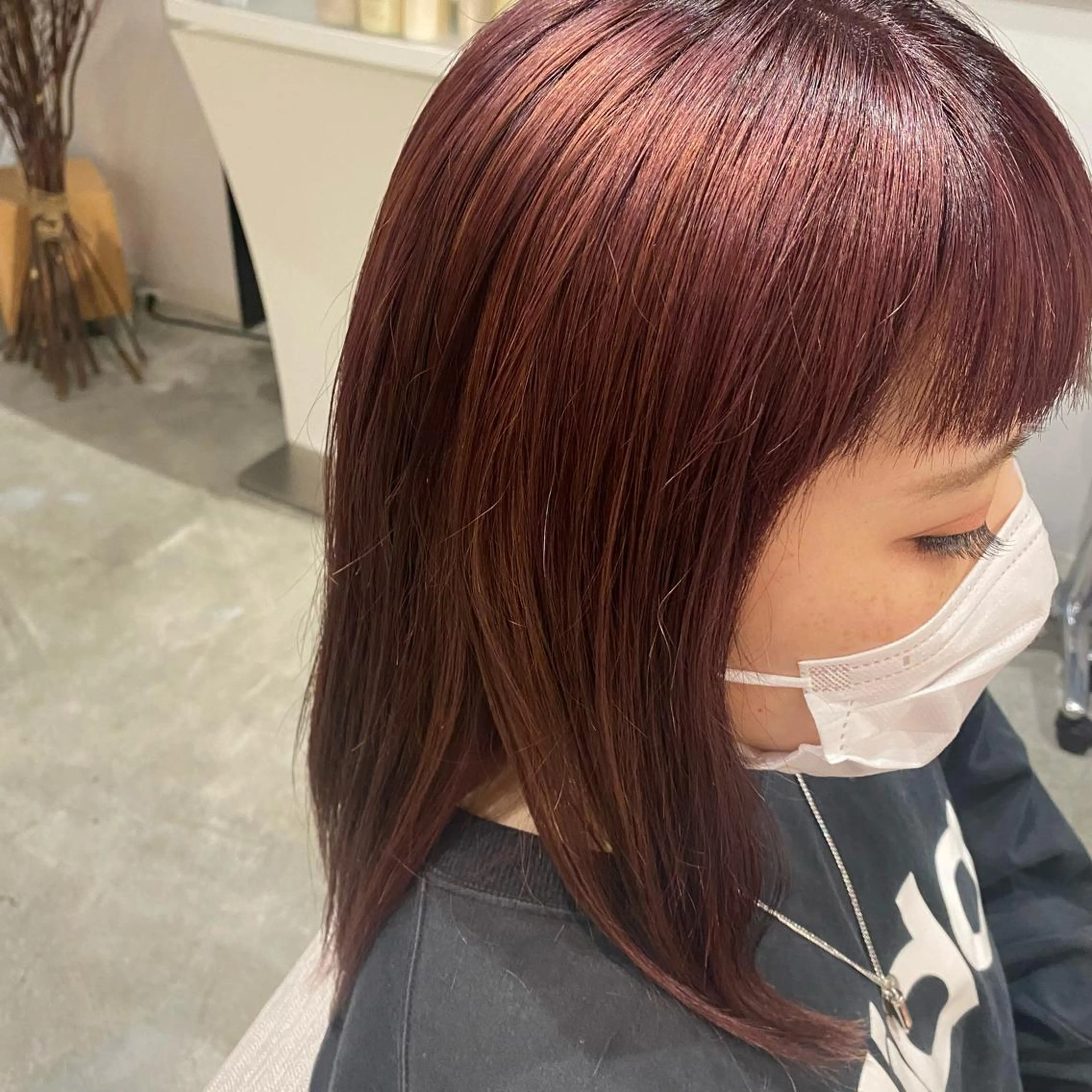 🔸カット+ダブルカラー+髪質改善トリートメント🔸の写真