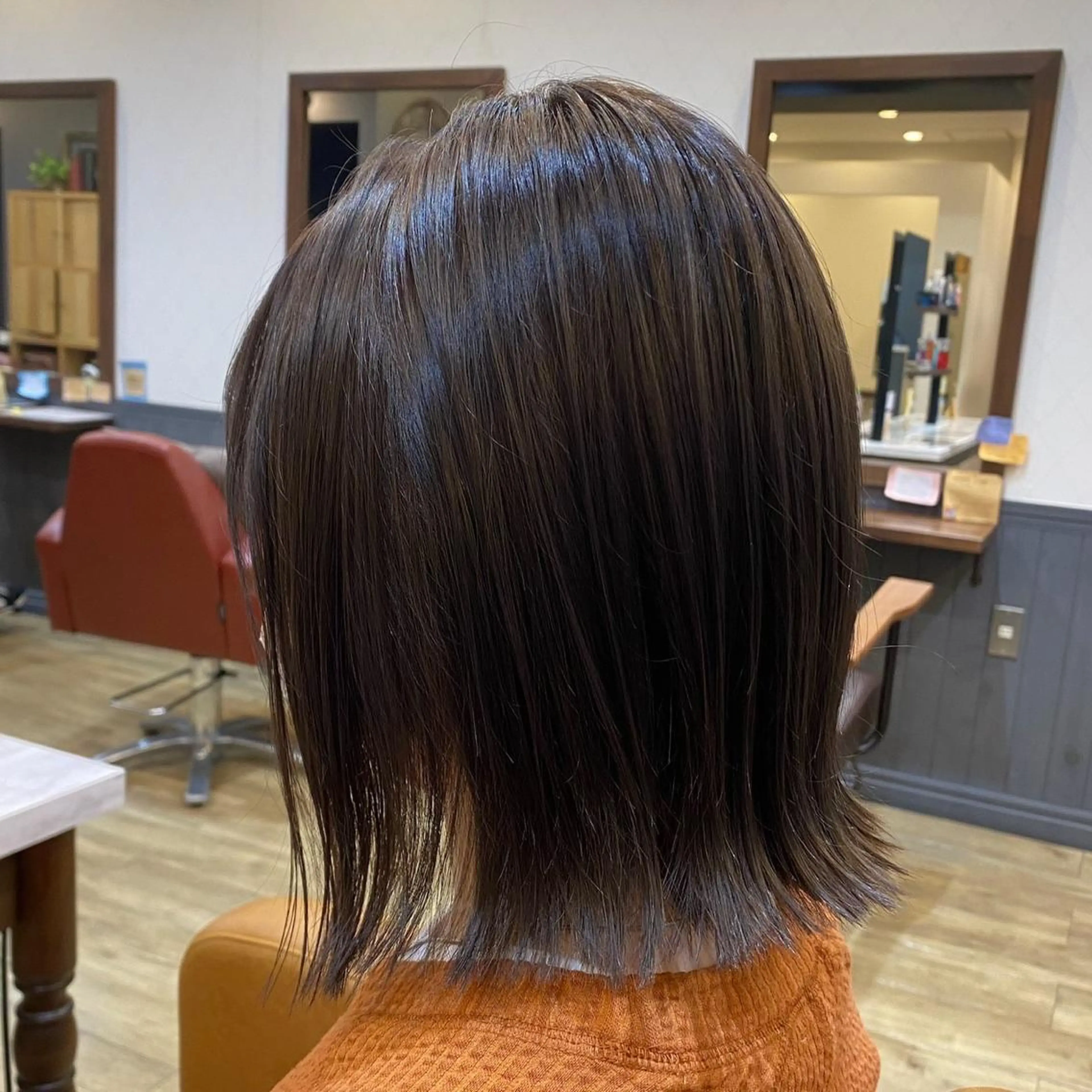 ミディアム カラー Sato /獨協大学前駅のヘアスタイル