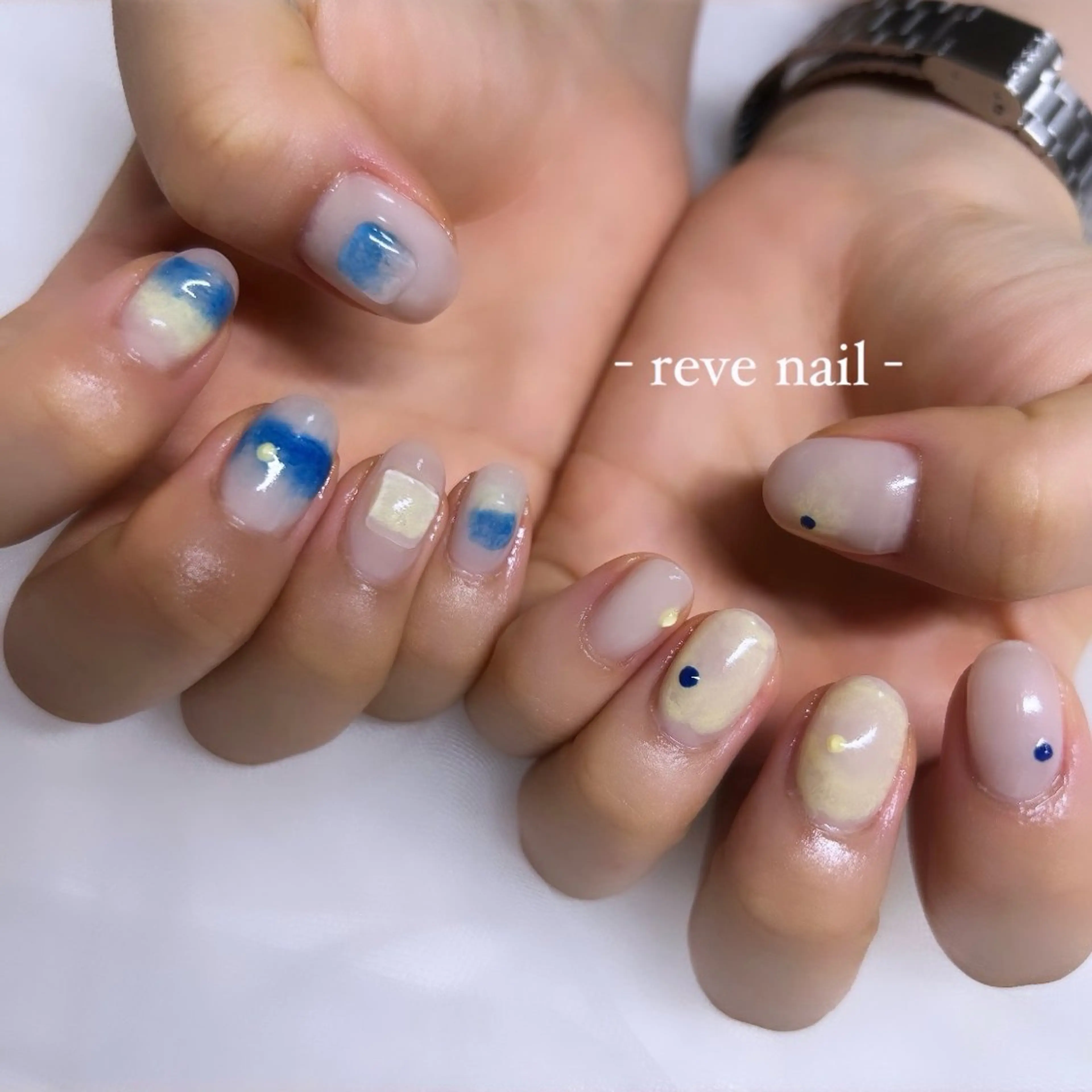 ネイル ハンドネイル 門真市 三ツ島 reve nailのネイルデザイン