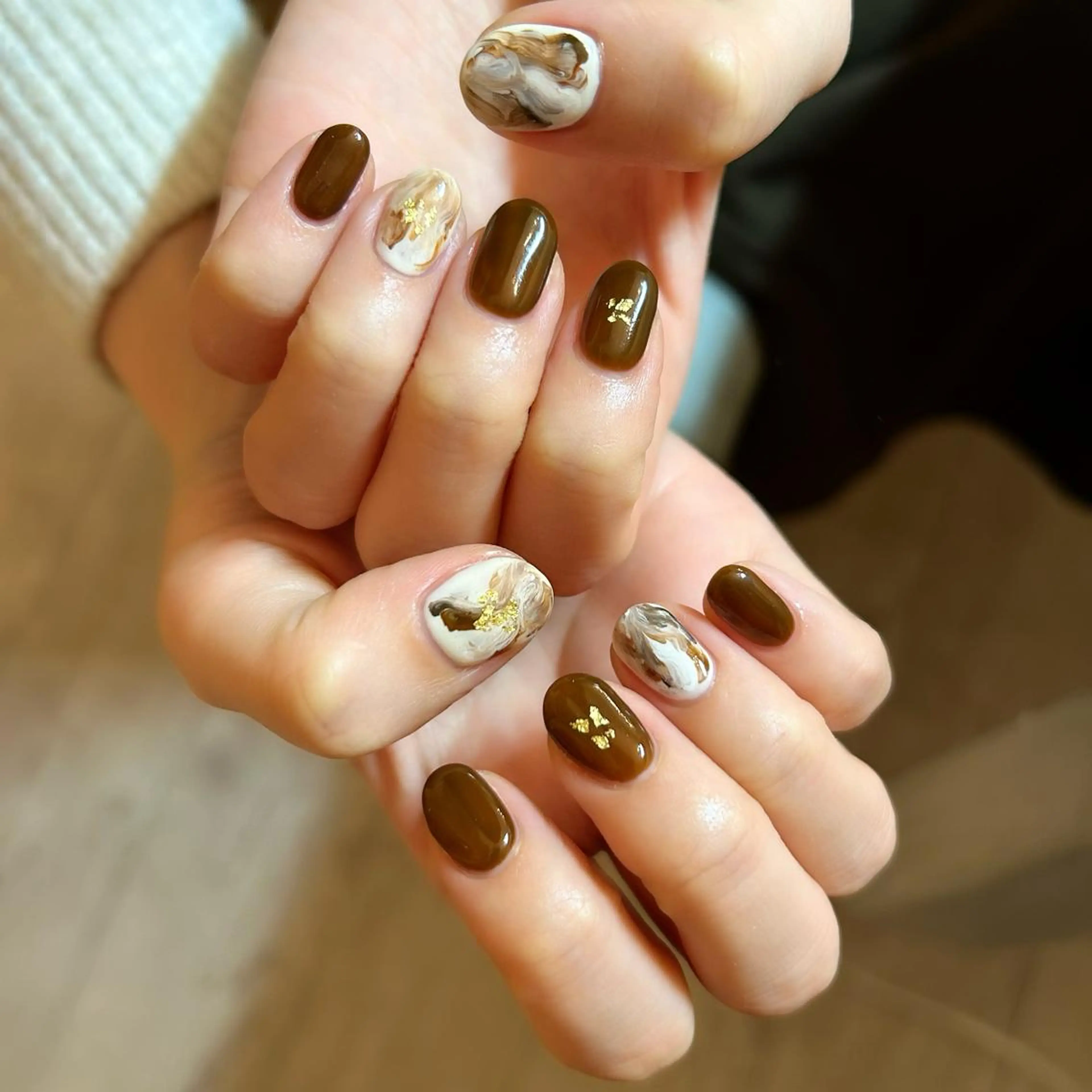 ネイル GO TODAY シェアサロン 表参道Colore店所属・K. Ayanaのネイルデザイン