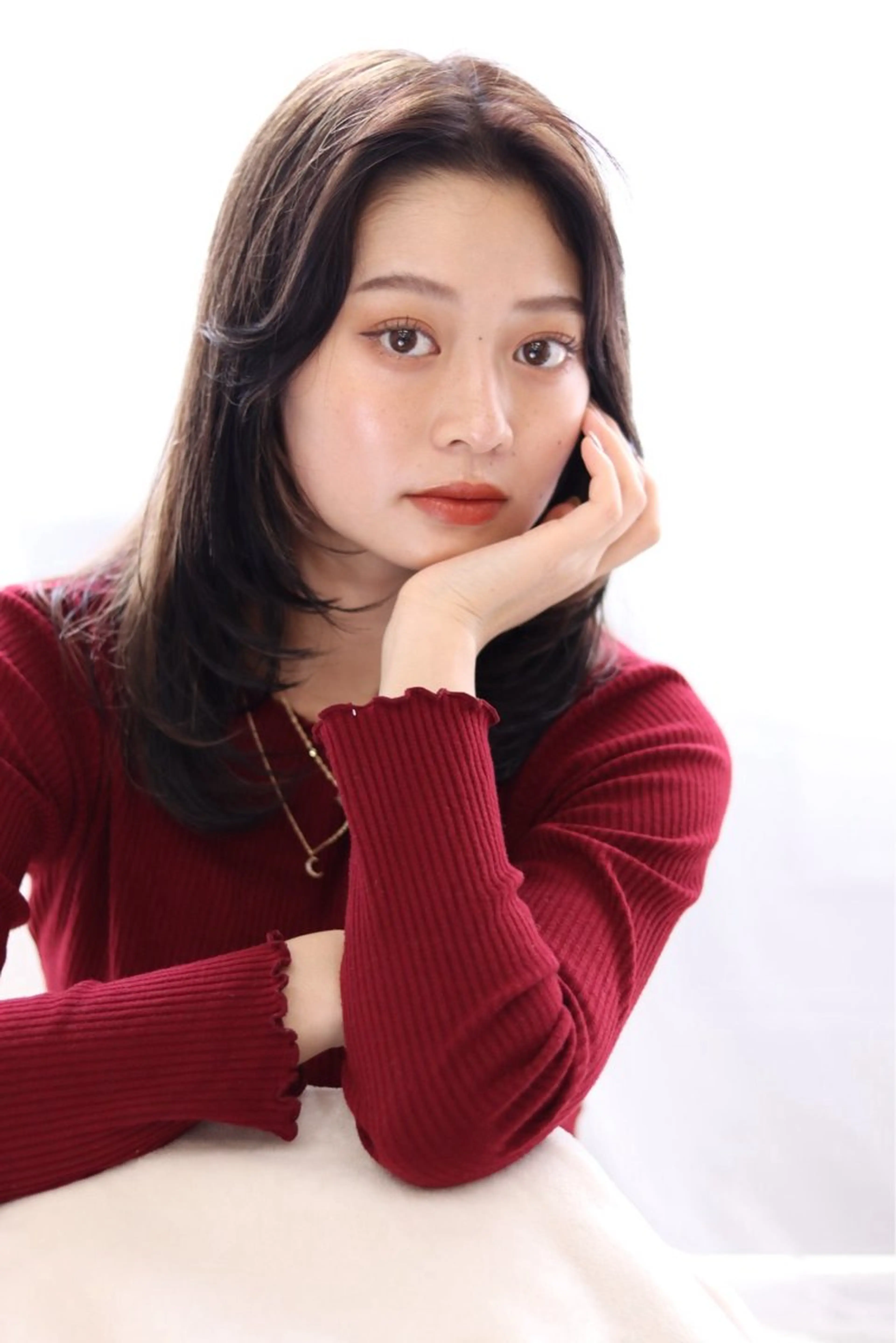 〖ロング〗リタッチカラー+プチスパオージュアケア※ミルボンID登録必須(⚠️白髪染めも可◎3センチ以内のリタッチ)の写真