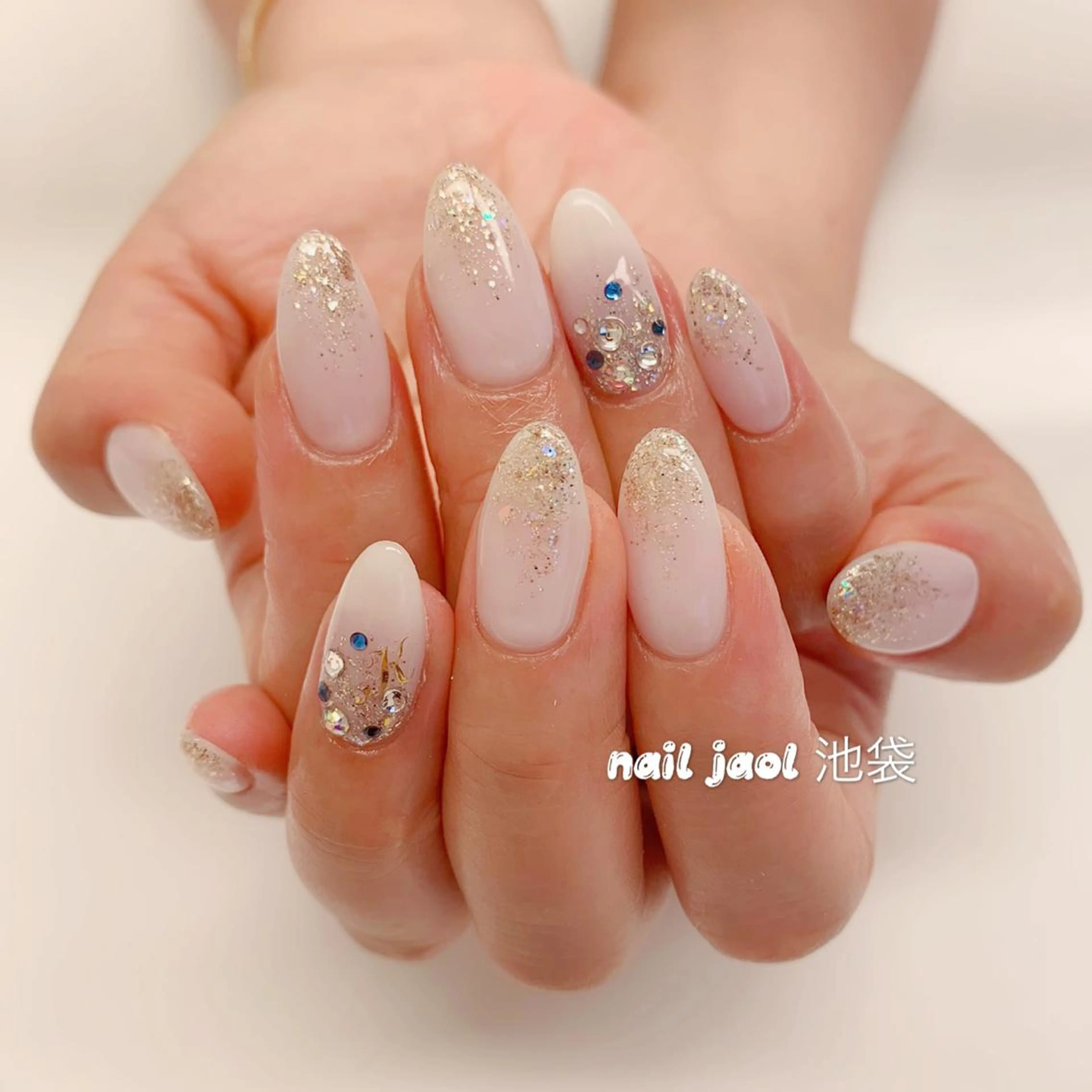 ミディアム nail jaol池袋店所属・ネイルJaol 池袋のネイルデザイン
