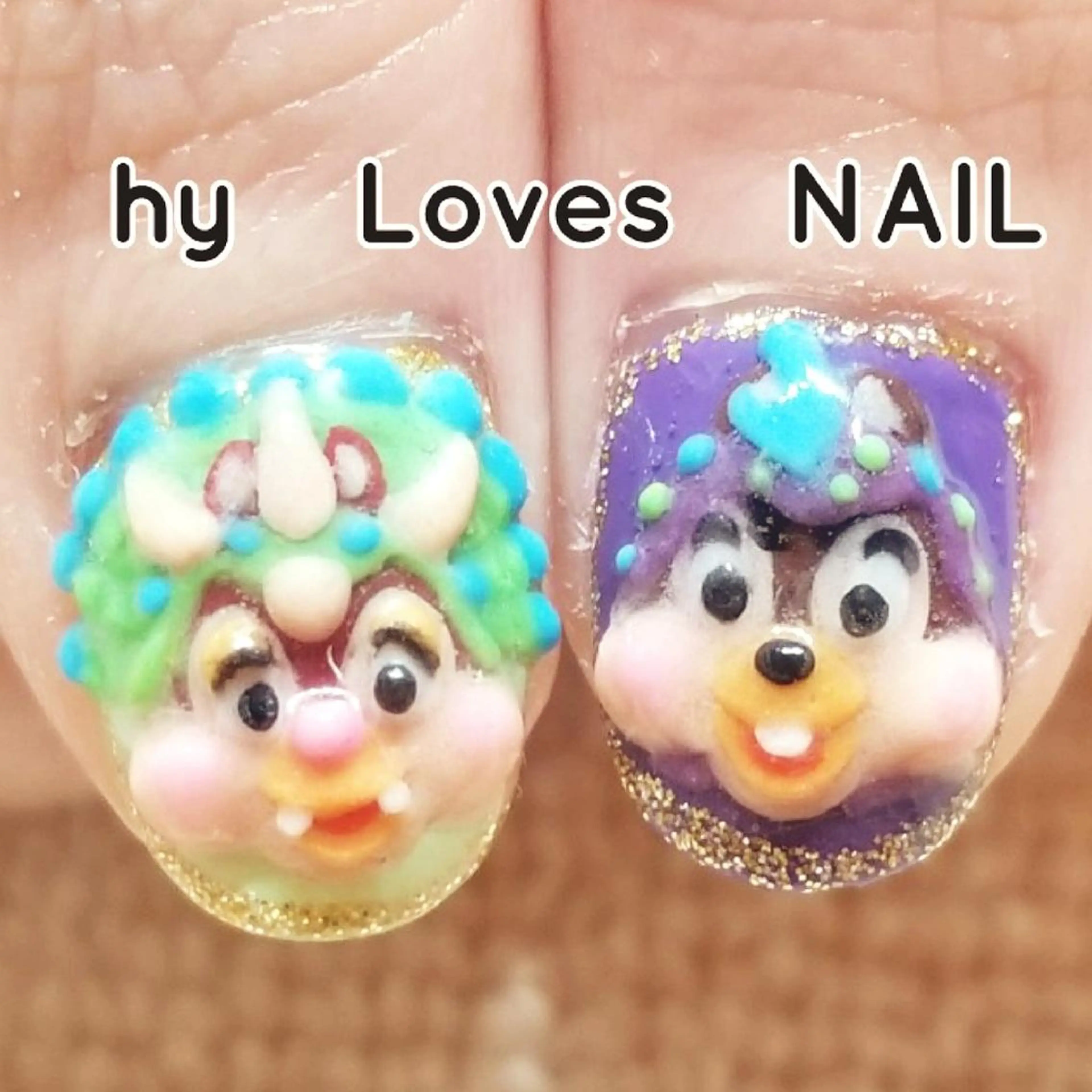 ネイル ジェルネイル ショートネイル ネイルチップ ハンドネイル よしだ ひろきのネイルデザイン