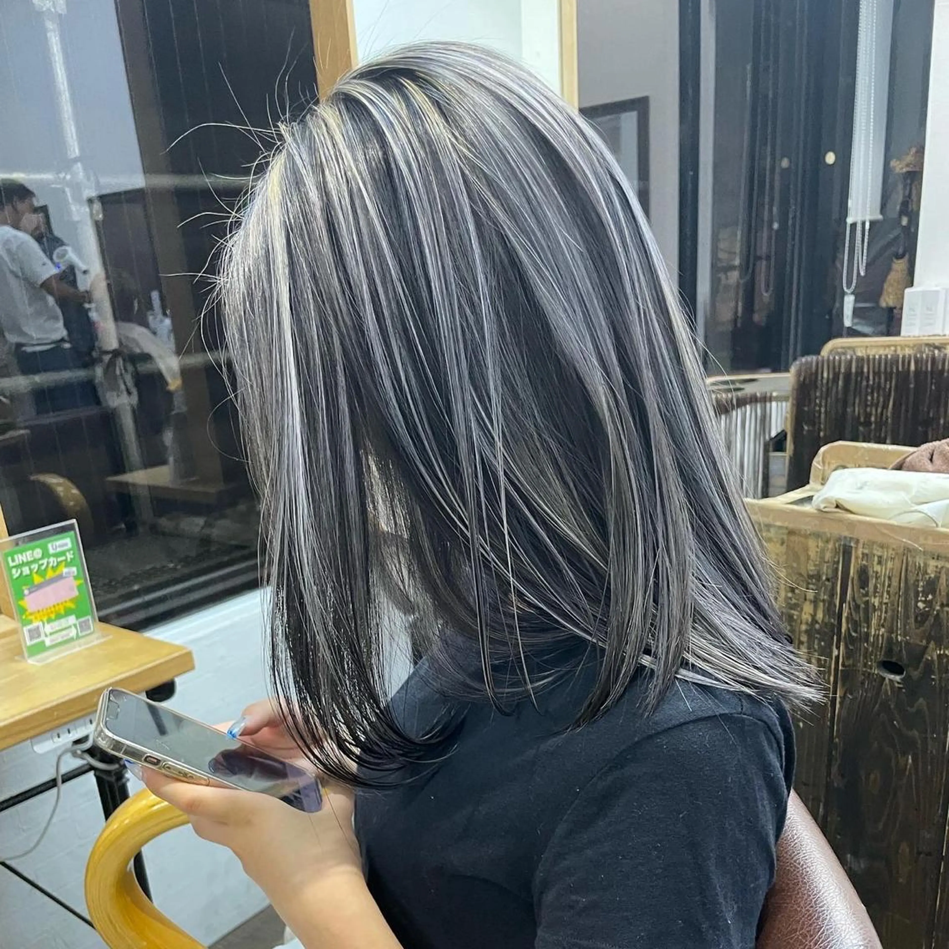 ミディアム カラー U-topia/店長 小島優史のヘアスタイル