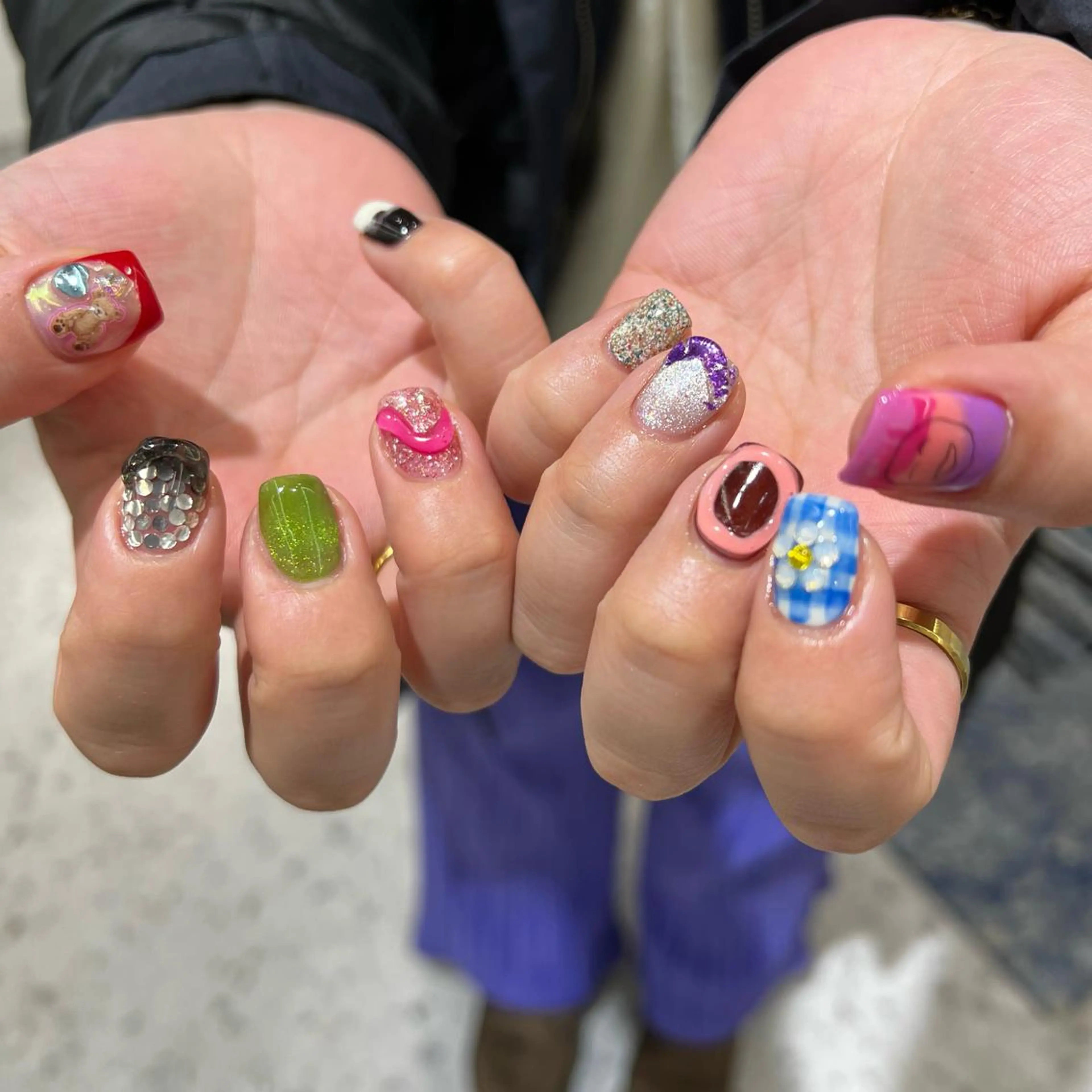 ネイル ハンドネイル 🧁🥕 asukaのネイルデザイン